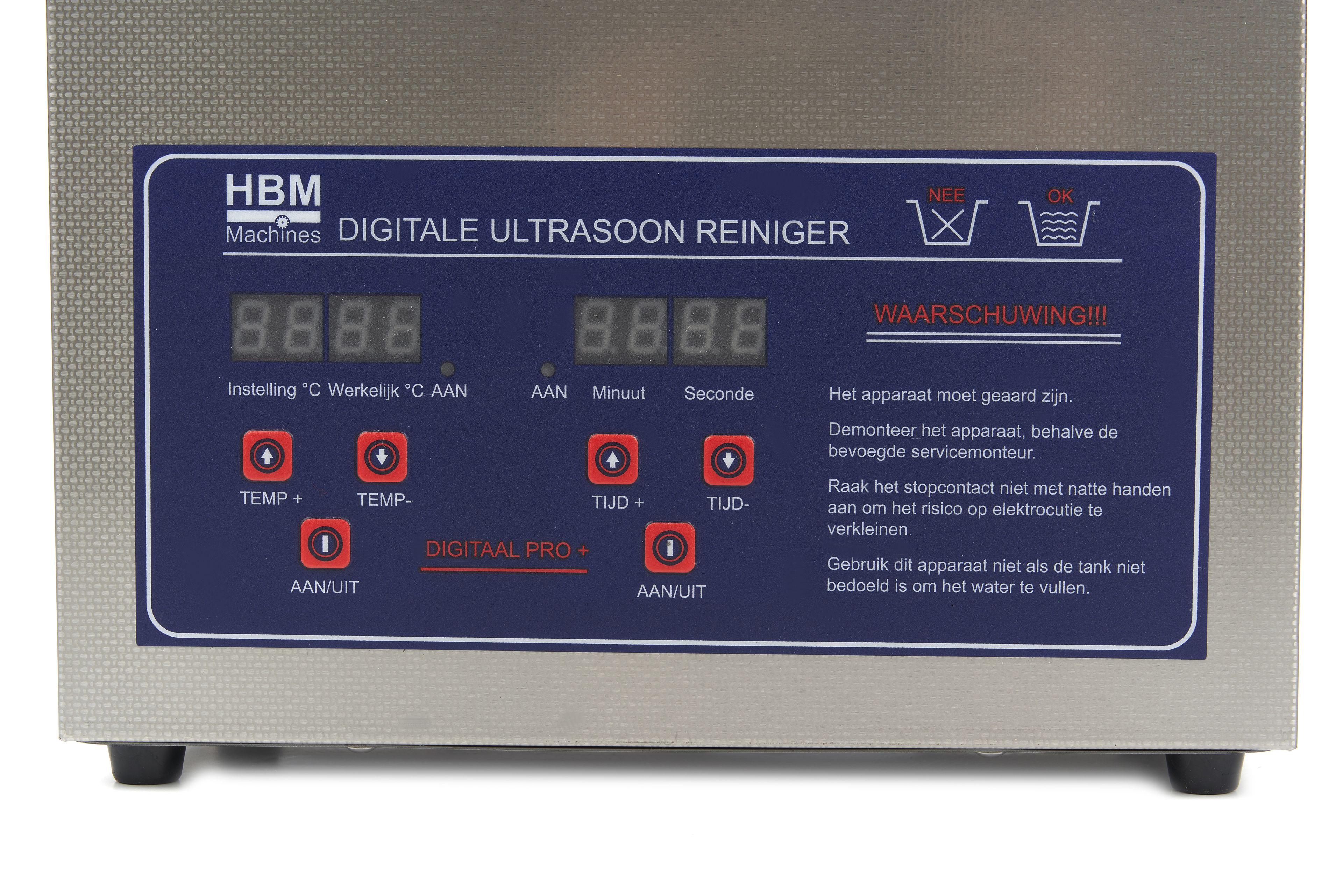 HBM Ultrasoon Reinigers 3,2 l Image 5