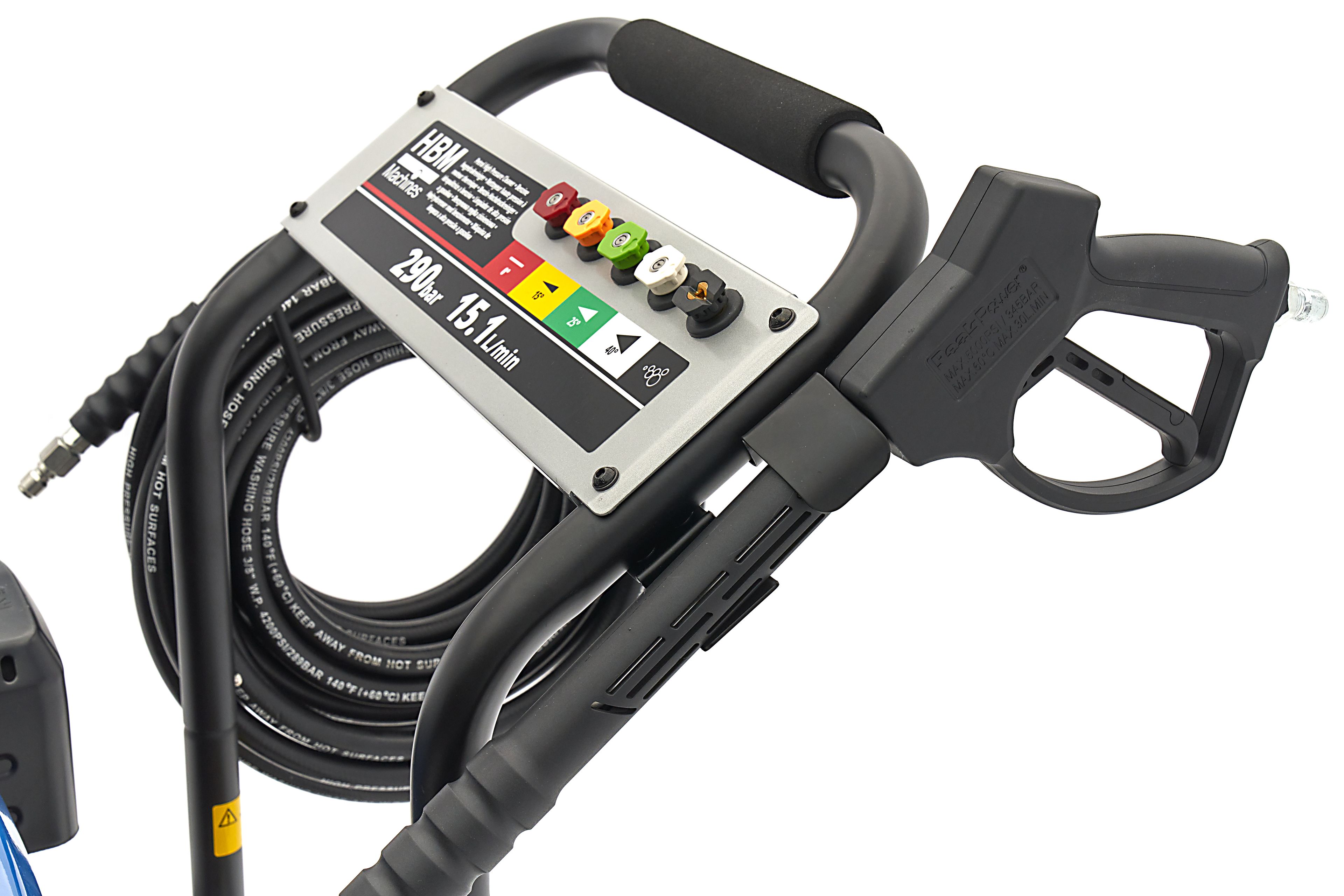 HBM benzine hogedrukreiniger 290 bar 15,1L/min 459cc Image 20