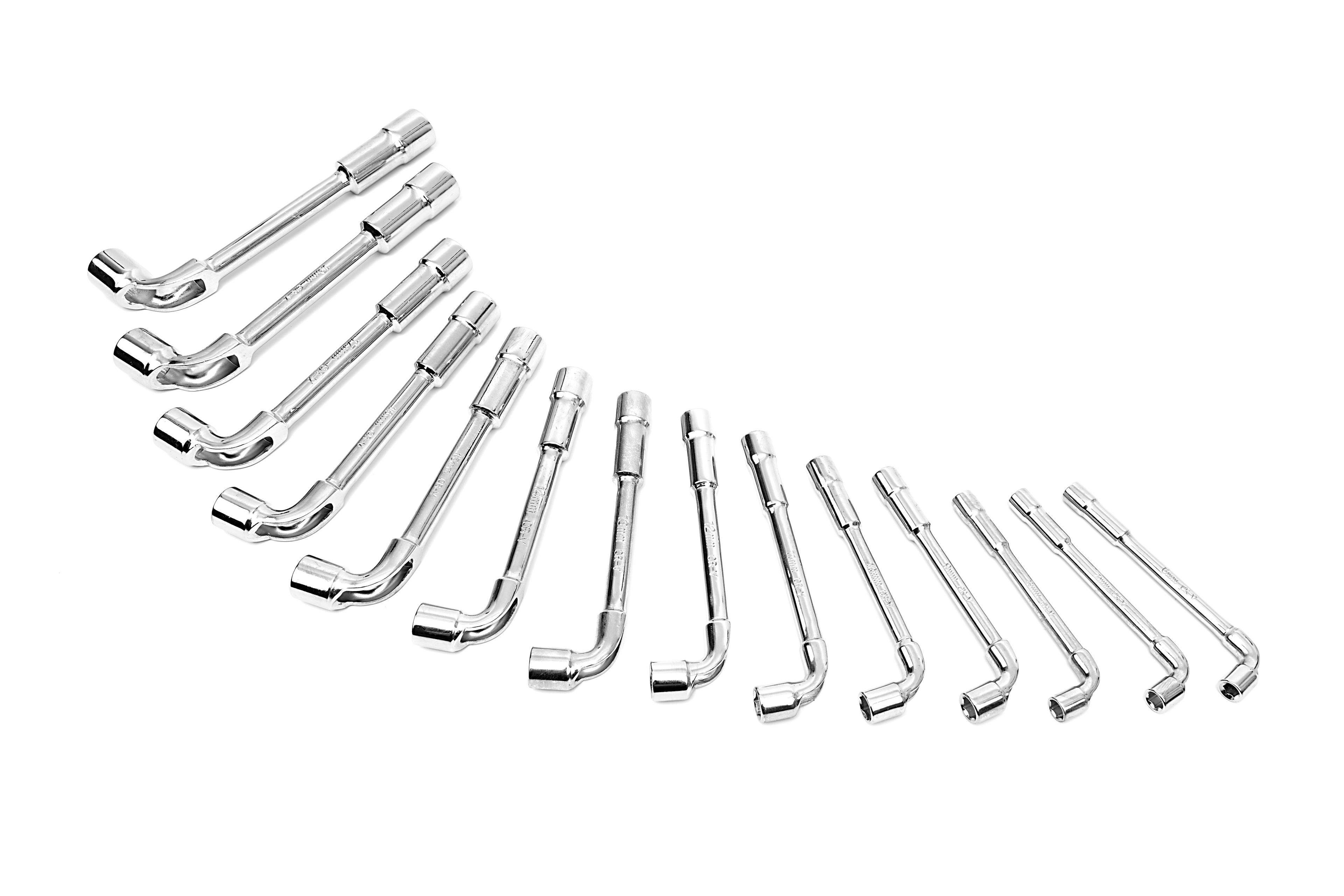 HBM 14 Delige Haakse, Open Pijpsleutelset