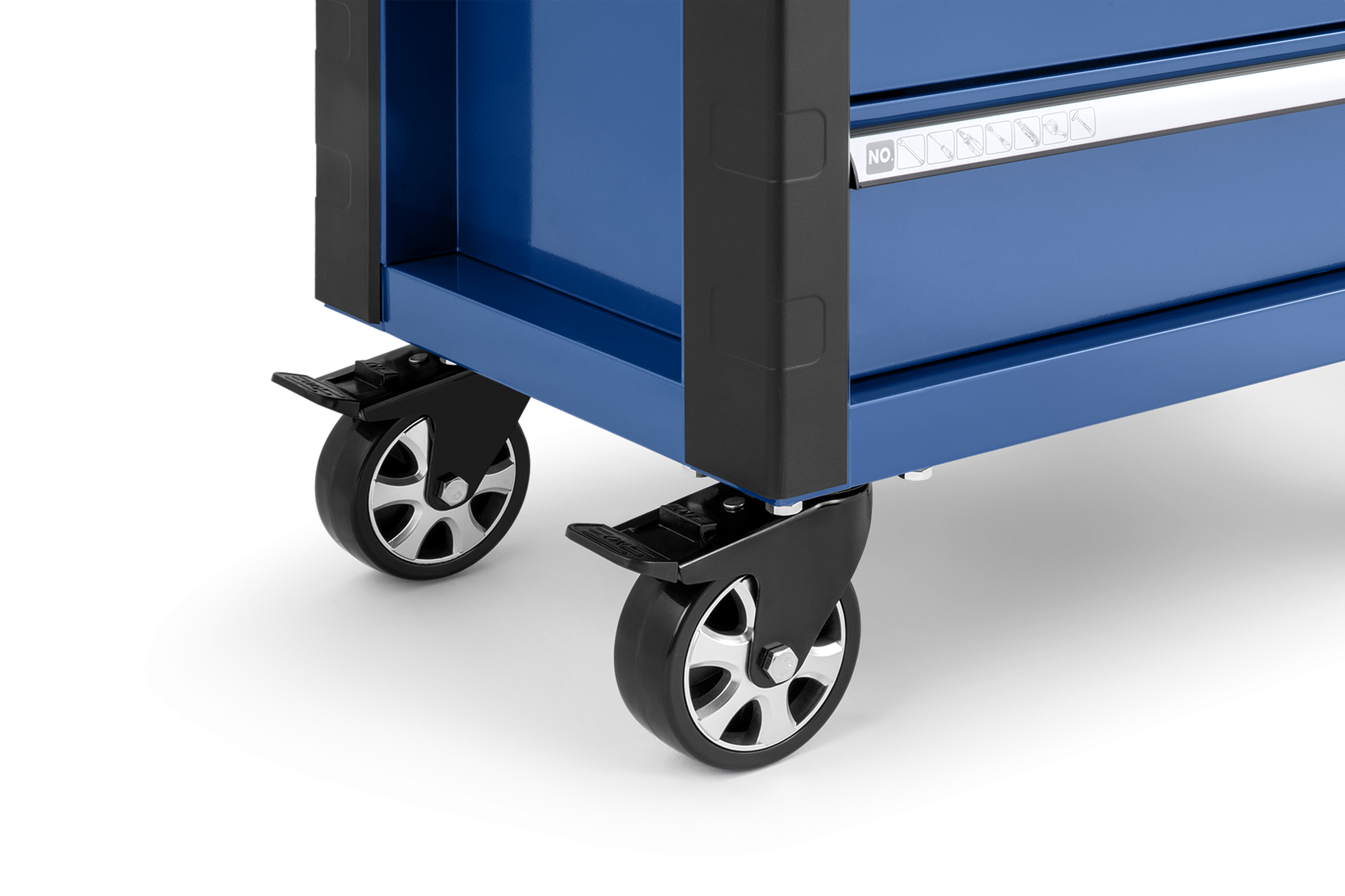 HBM Werkzeugwagen mit 7 Schubladen, 76,5 cm, blau Image 8