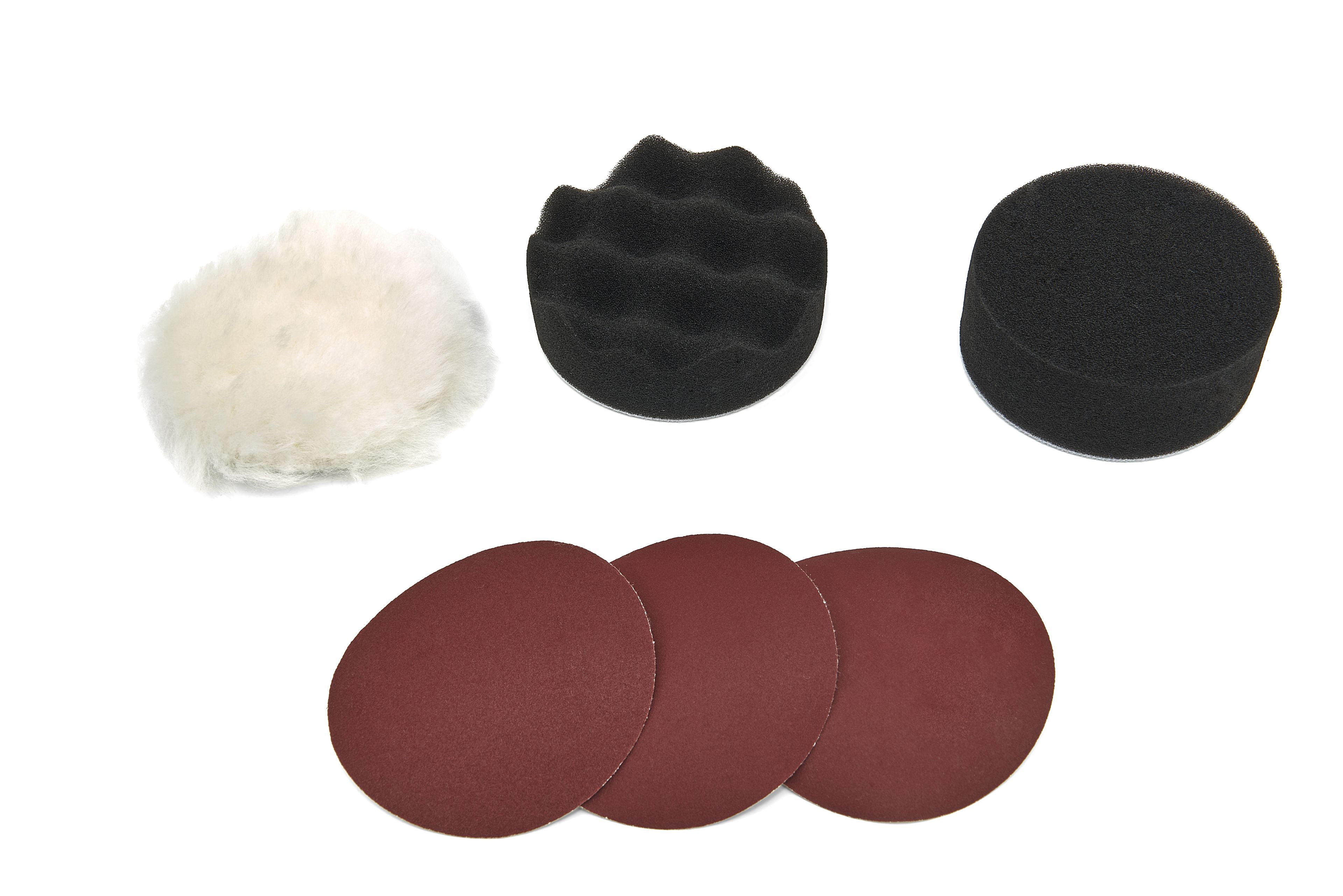 HBM 75 mm. Set di Lucidatura e Carteggiatura da 6 pezzi