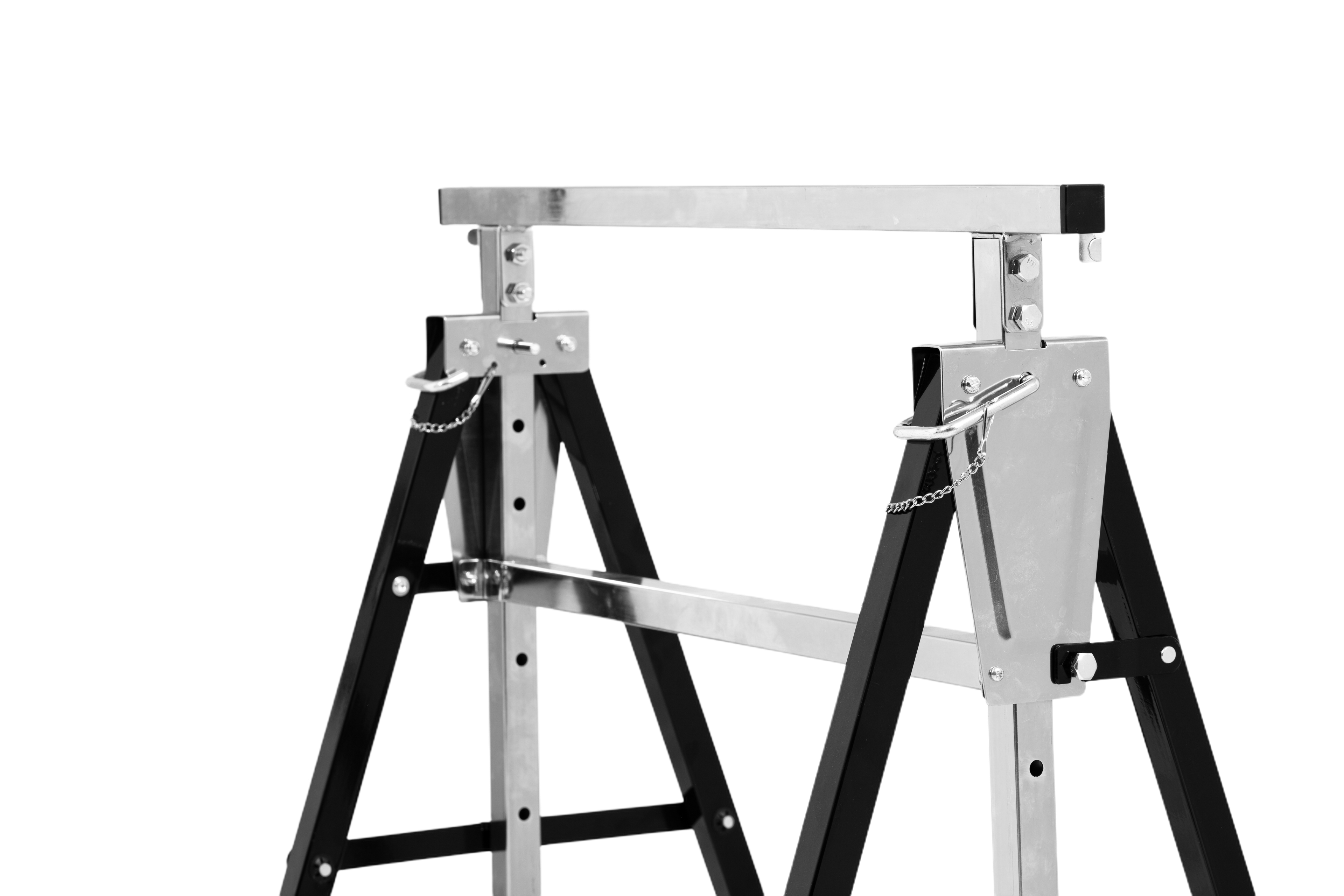 Tréteau réglable en hauteur de 81 à 130 cm d'HBM Image 7