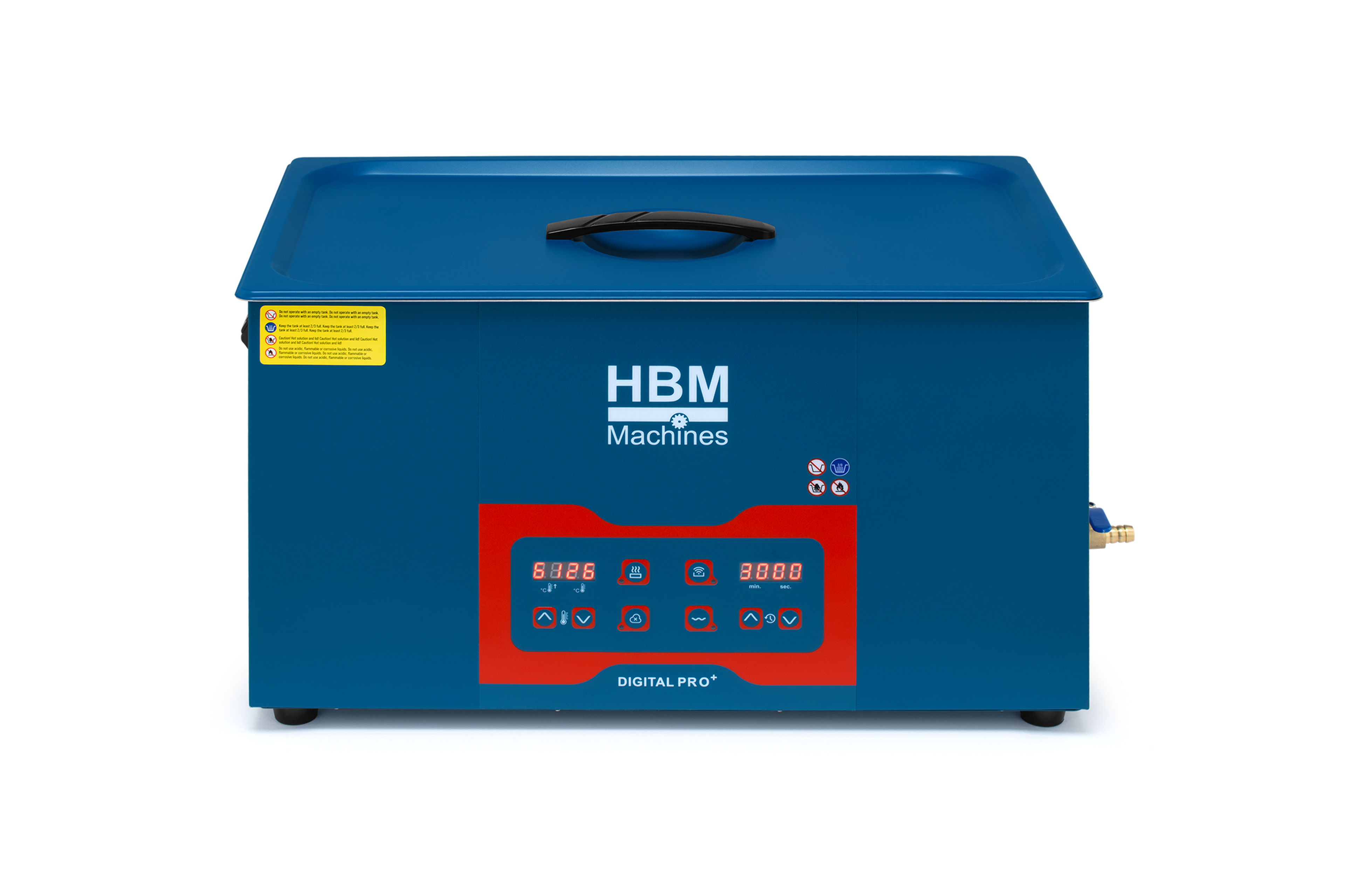 HBM pulitori ad ultrasuoni, blu 26,2 l Image 3