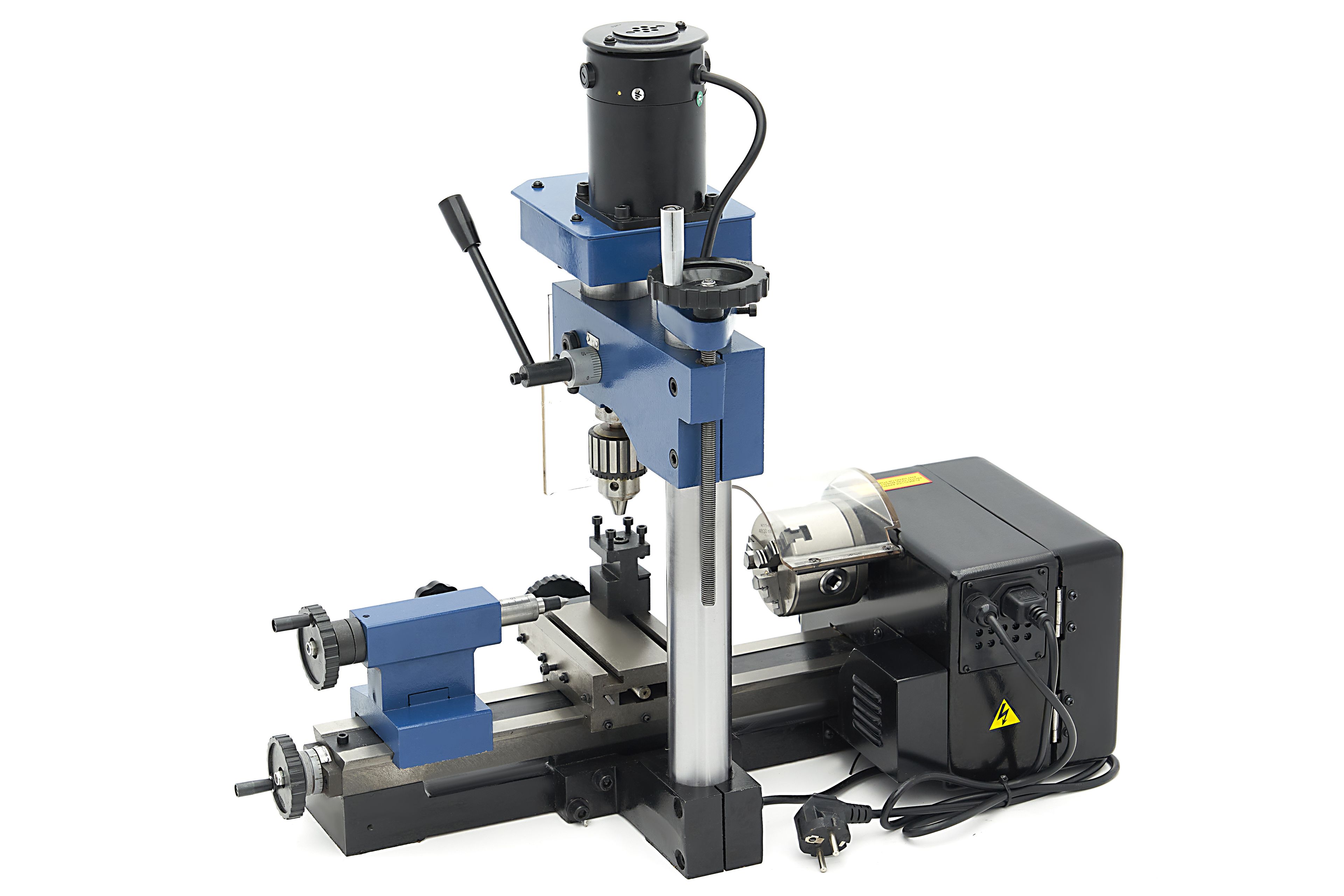 HBM mini tornio per metallo 140 x 250 compact BF Image 18