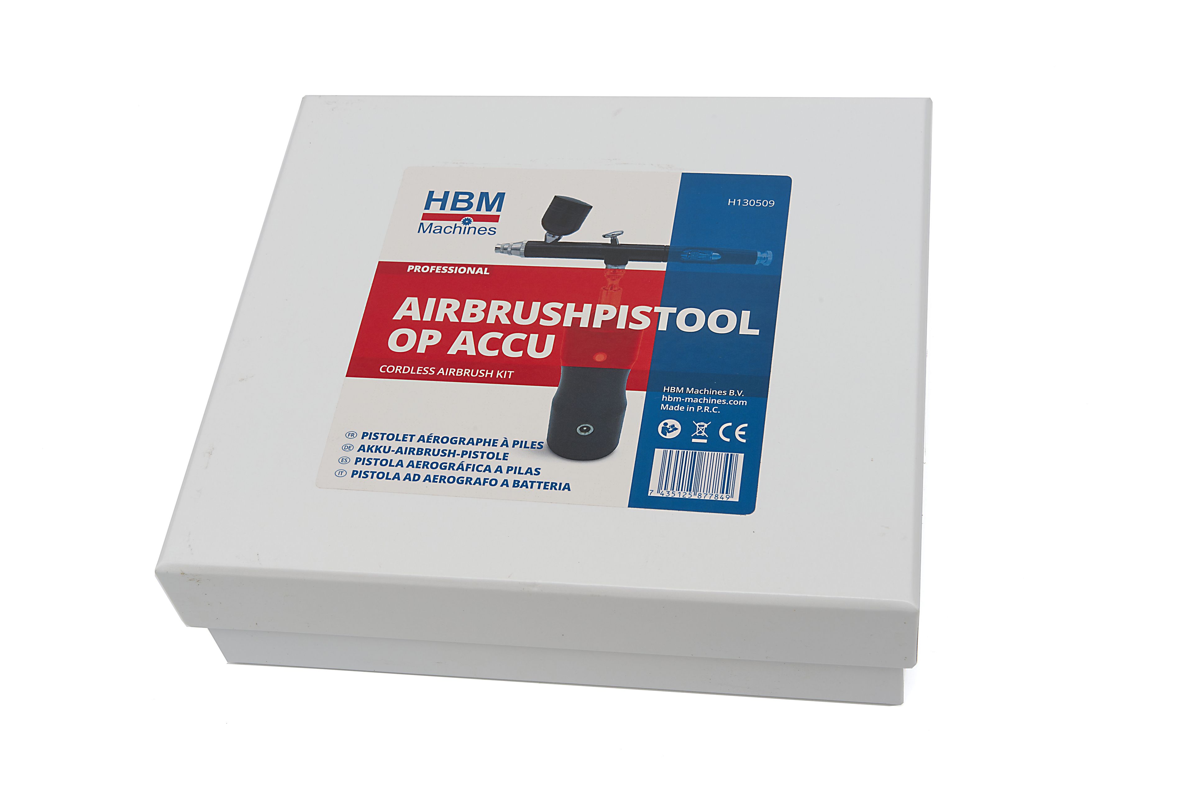 HBM Pistolet aérographe portable et rechargeable sur batterie Modèle 1 Image 10