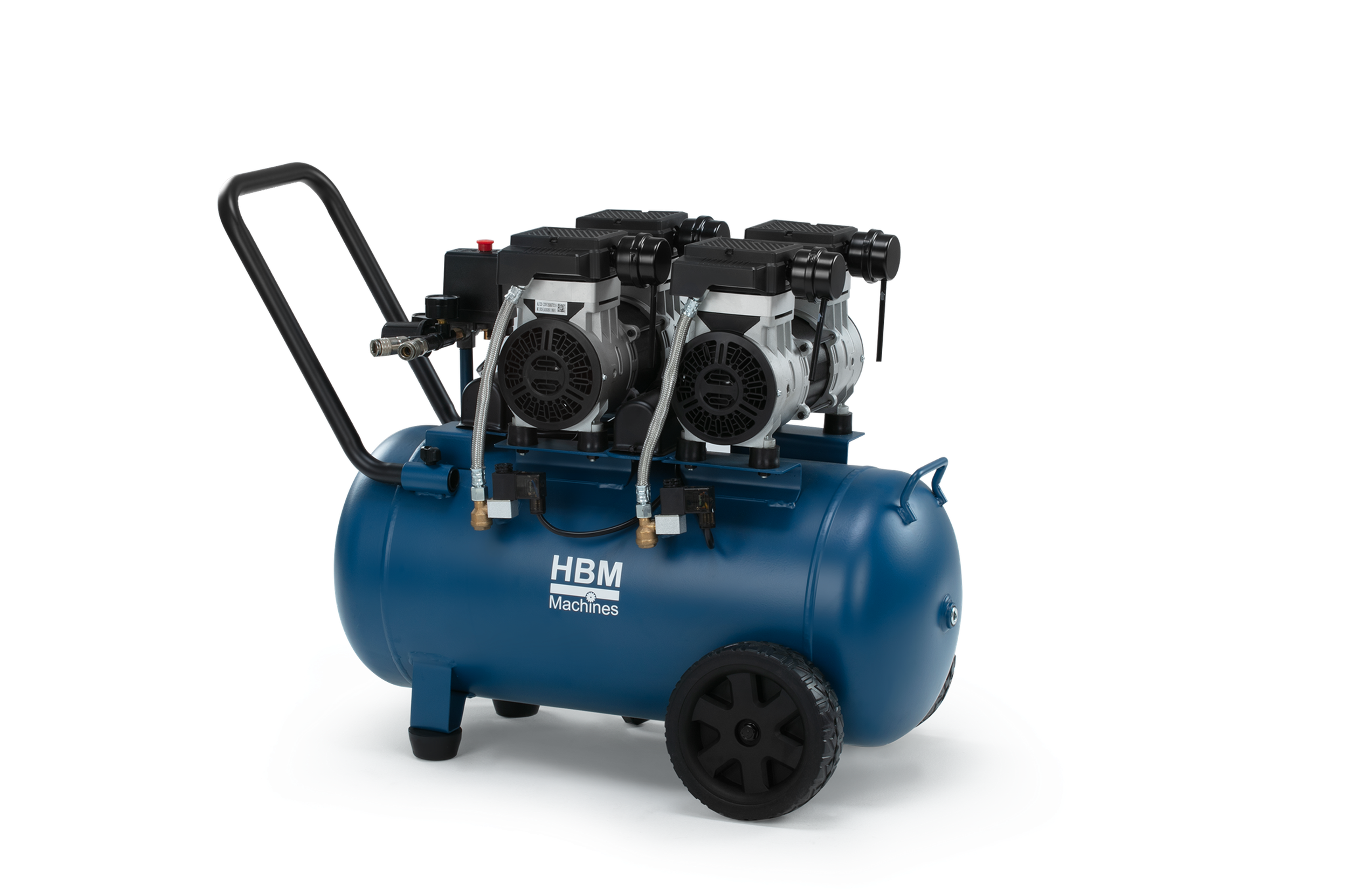 HBM olievrije compressor, 50 liter, 10 bar, 2,6 pk Image 4