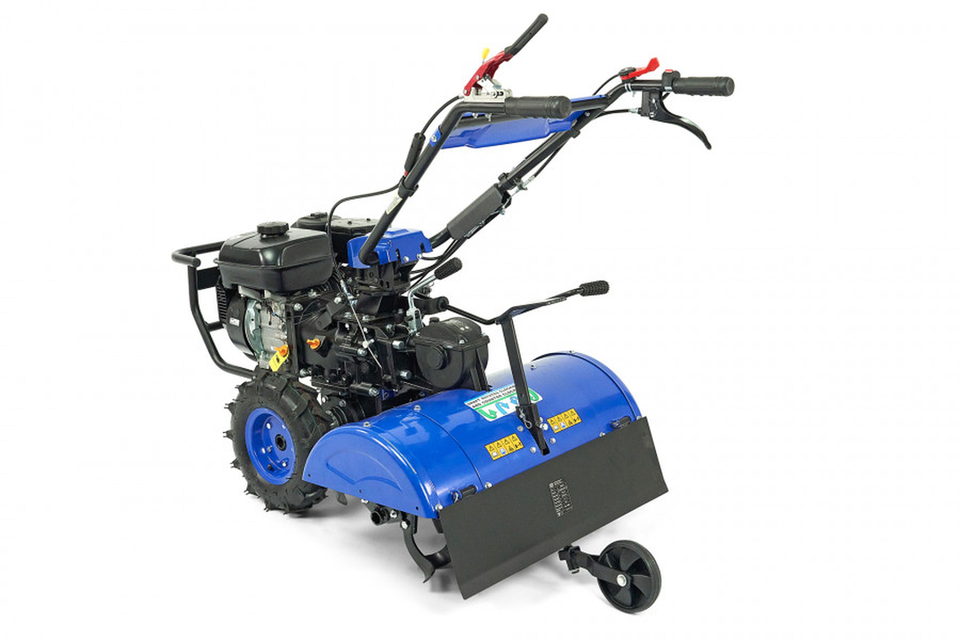 HBM Cultivateur professionnel 212 cm³/7,5 ch - charrue - scarificateur - cultivateur rotatif 620 mm Image 3