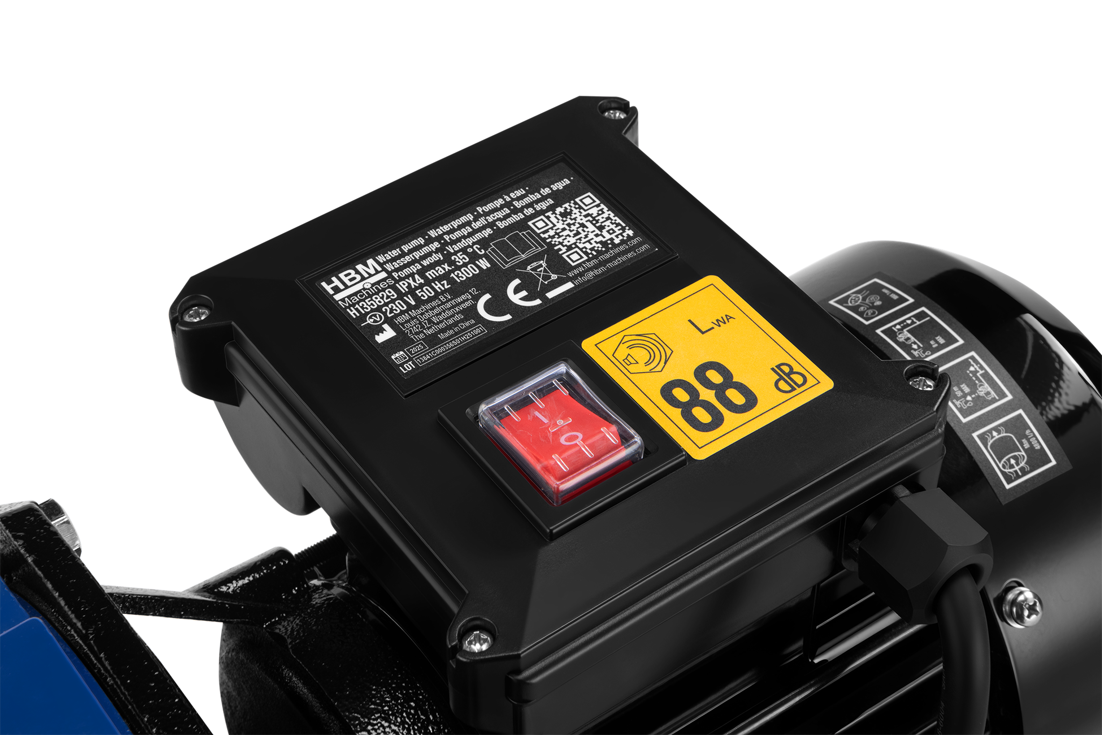 HBM hydrofoor waterpomp 1300W 4800 l/u Image 8