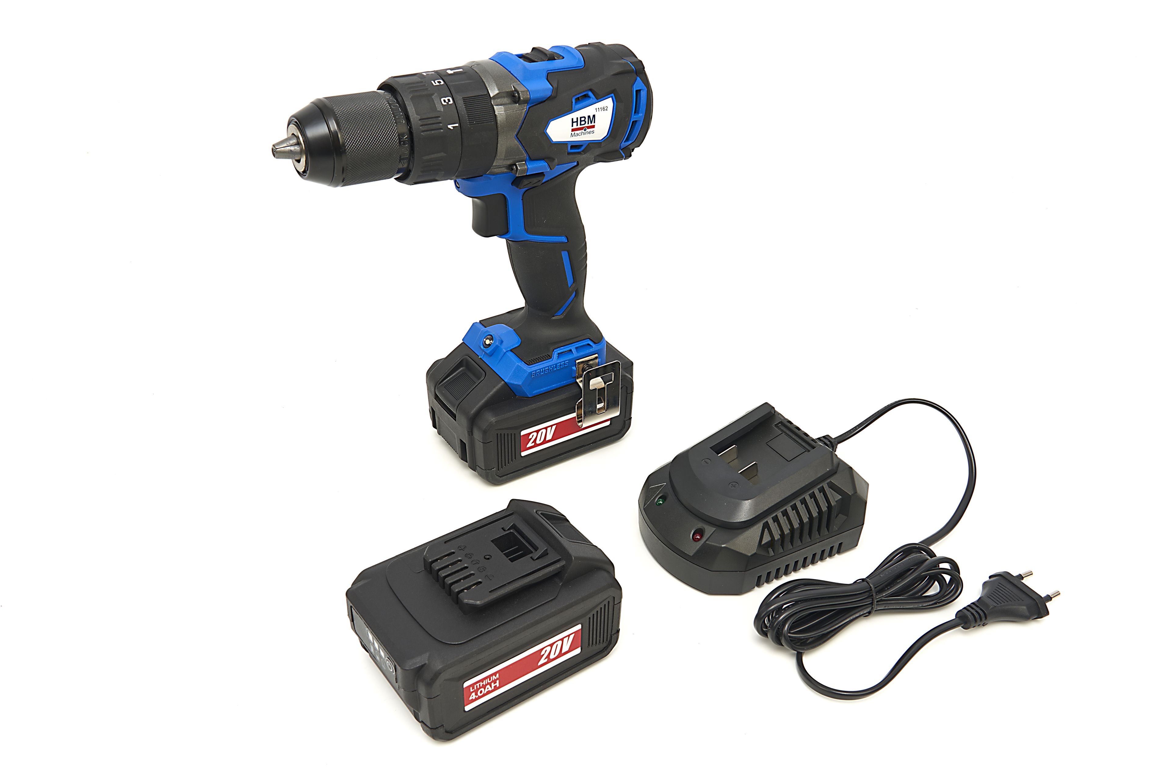 HBM Professionele 20 Volt 4,0AH Accuboormachine Met Klopfunctie Image 6