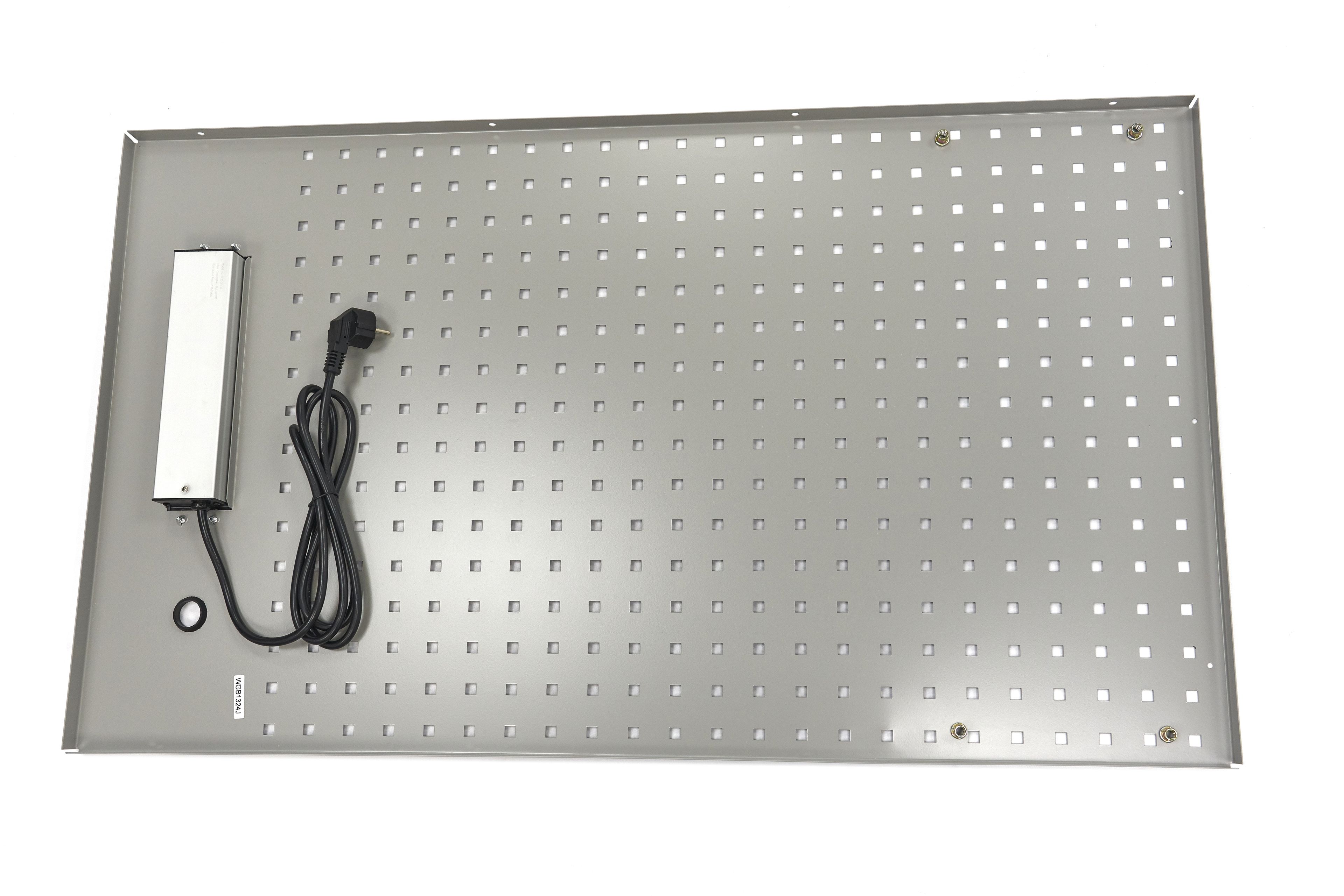 HBM-Werkzeugwand / Lochwand 105 x 61 cm inklusive Steckdose für Werkstattausrüstung Image 10