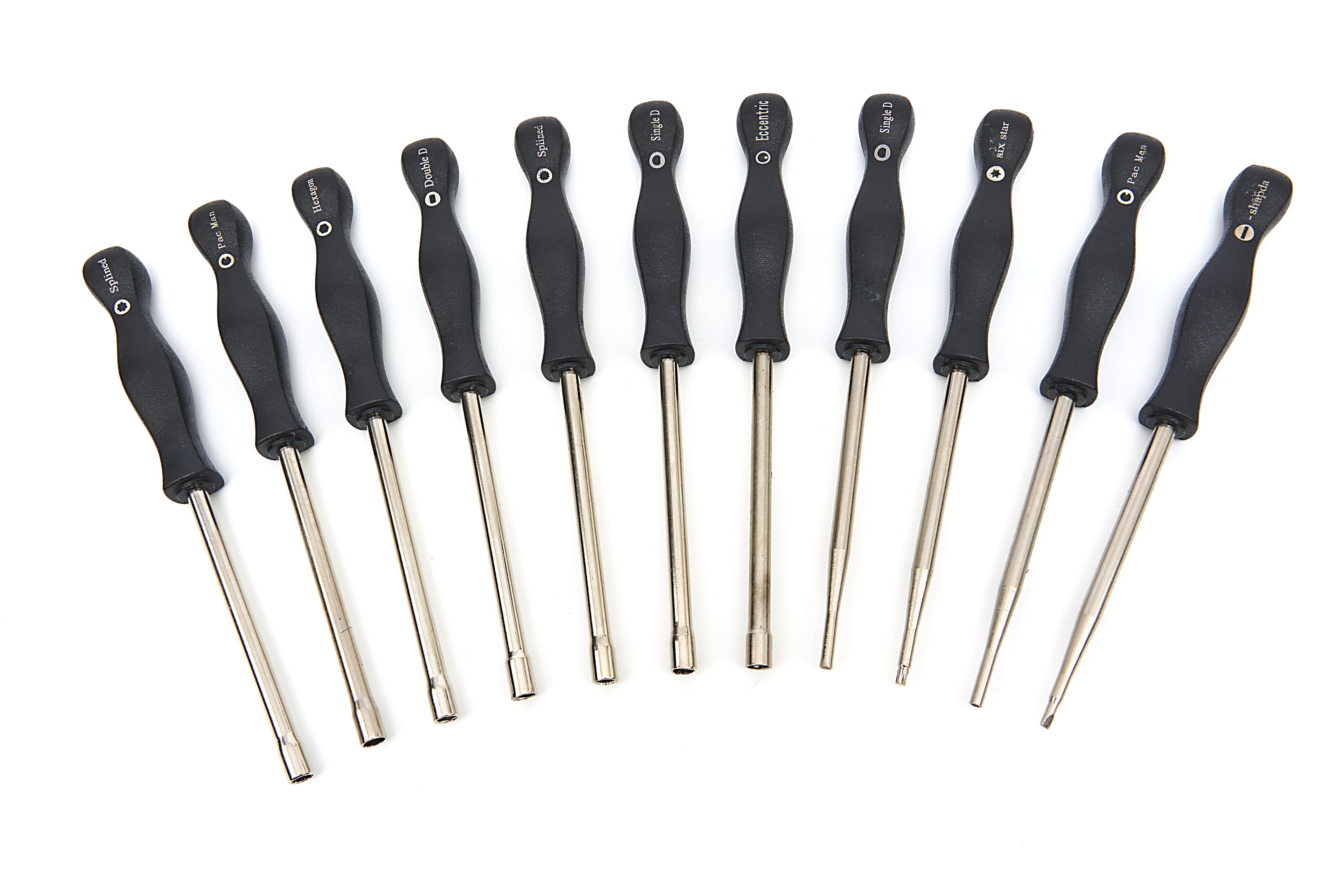 HBM Jeu de 11 tournevis pour carburateur, jeu d'outils de réglage Image 2