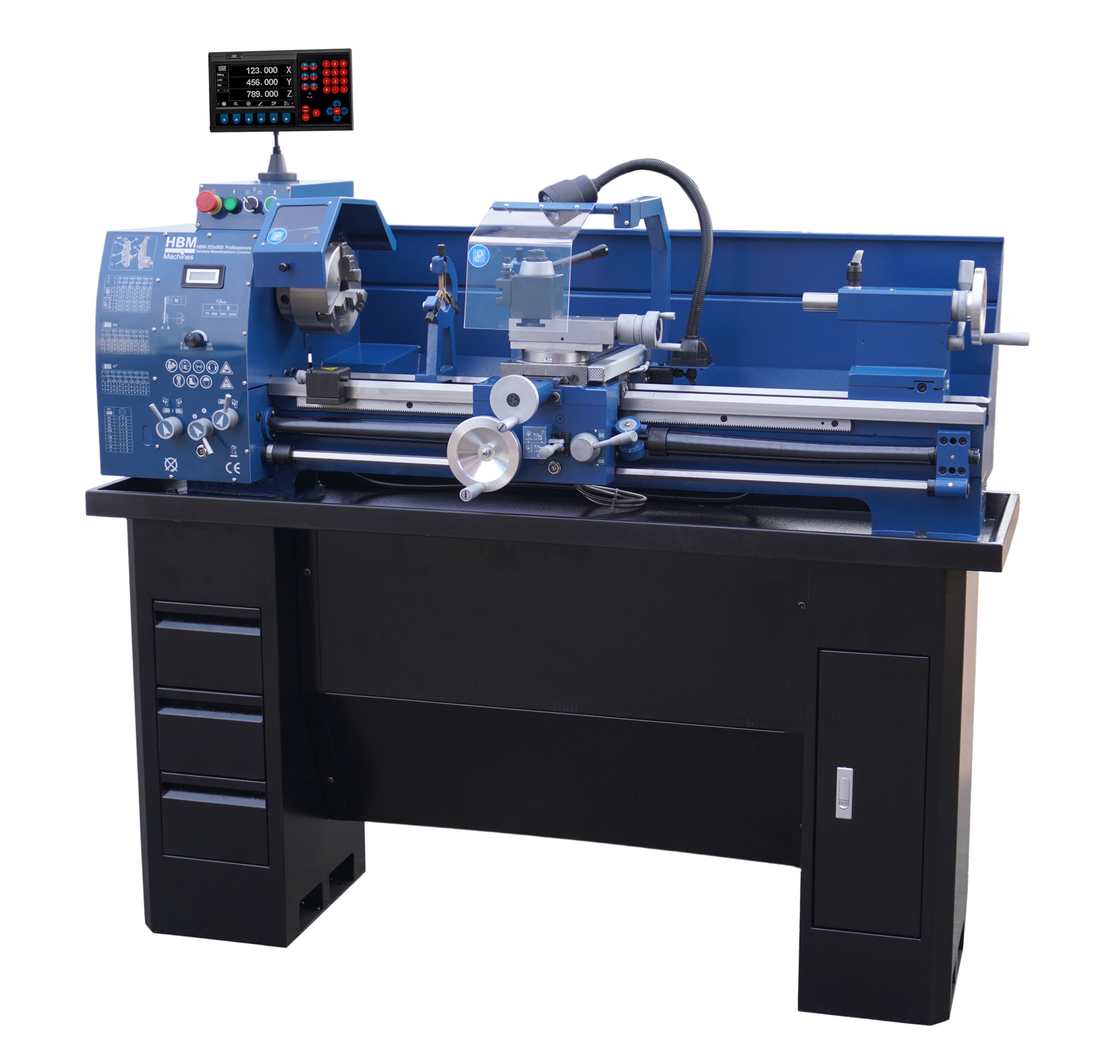 HBM tour à métaux 320 x 900 DRO vario Image 2