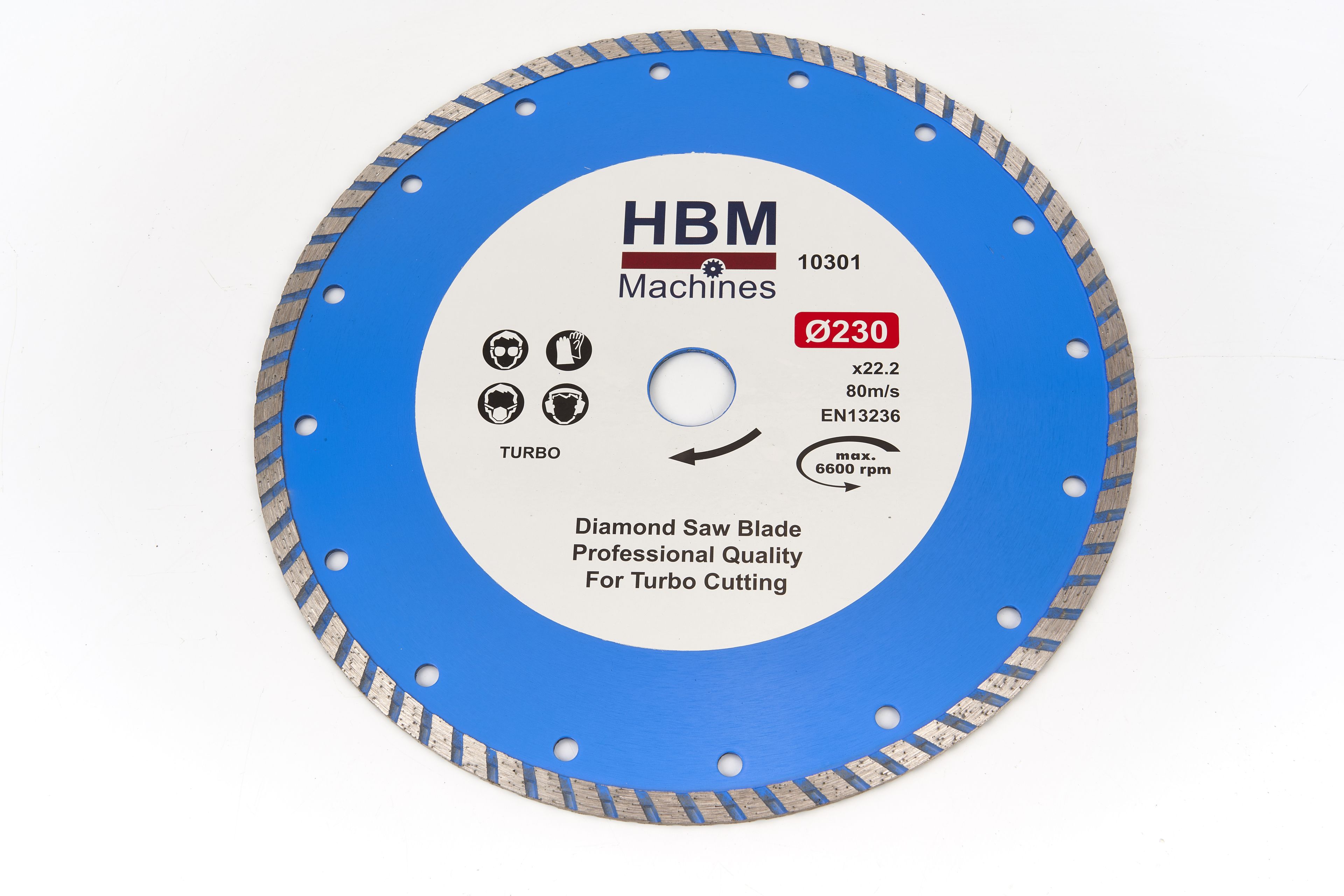 Disques à tronçonner HBM Diamant 125 mm | Turbo Image 3