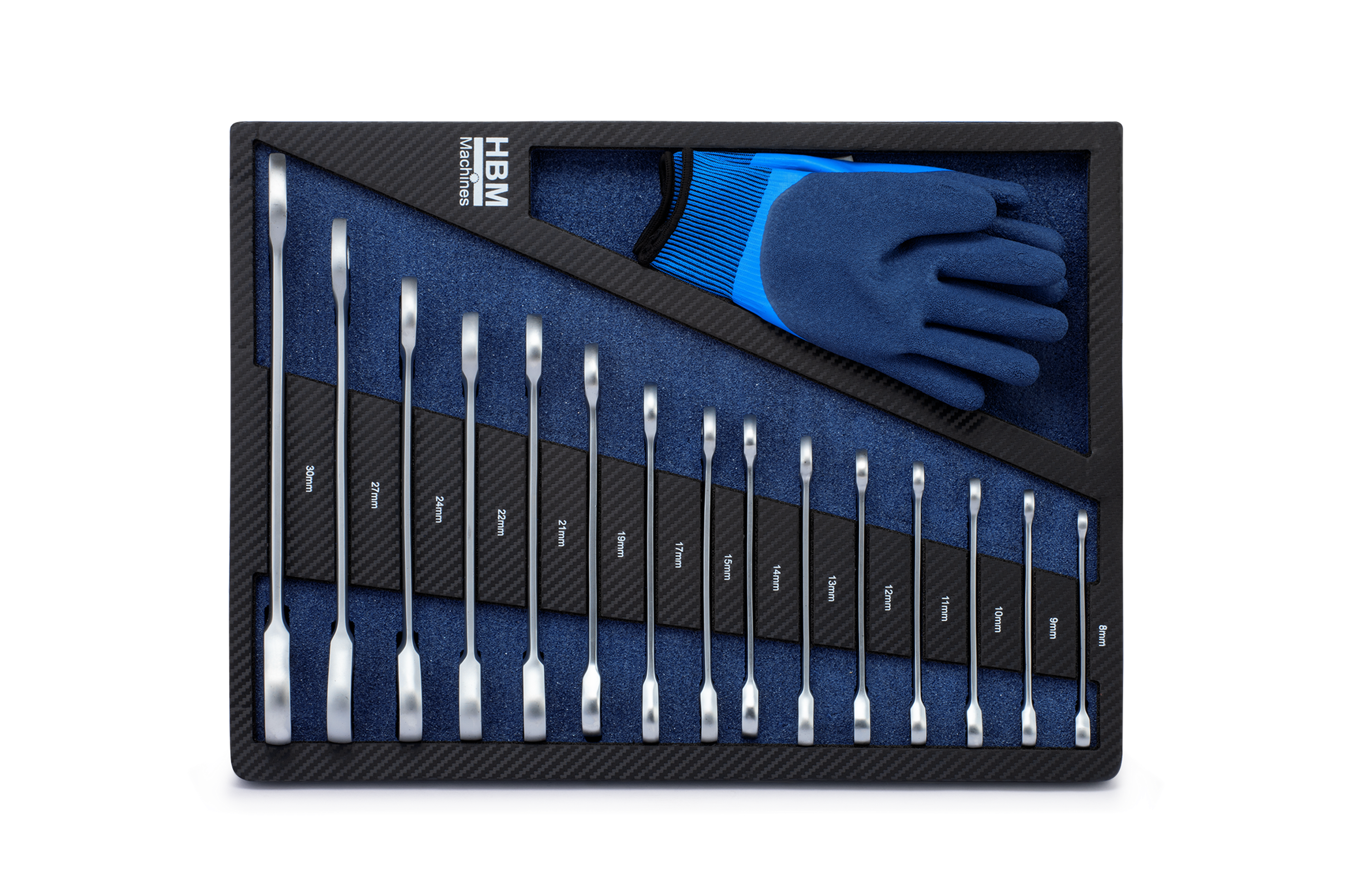 HBM inlays met gereedschapset 262-delig, voor gereedschapswagen, blauw Image 2