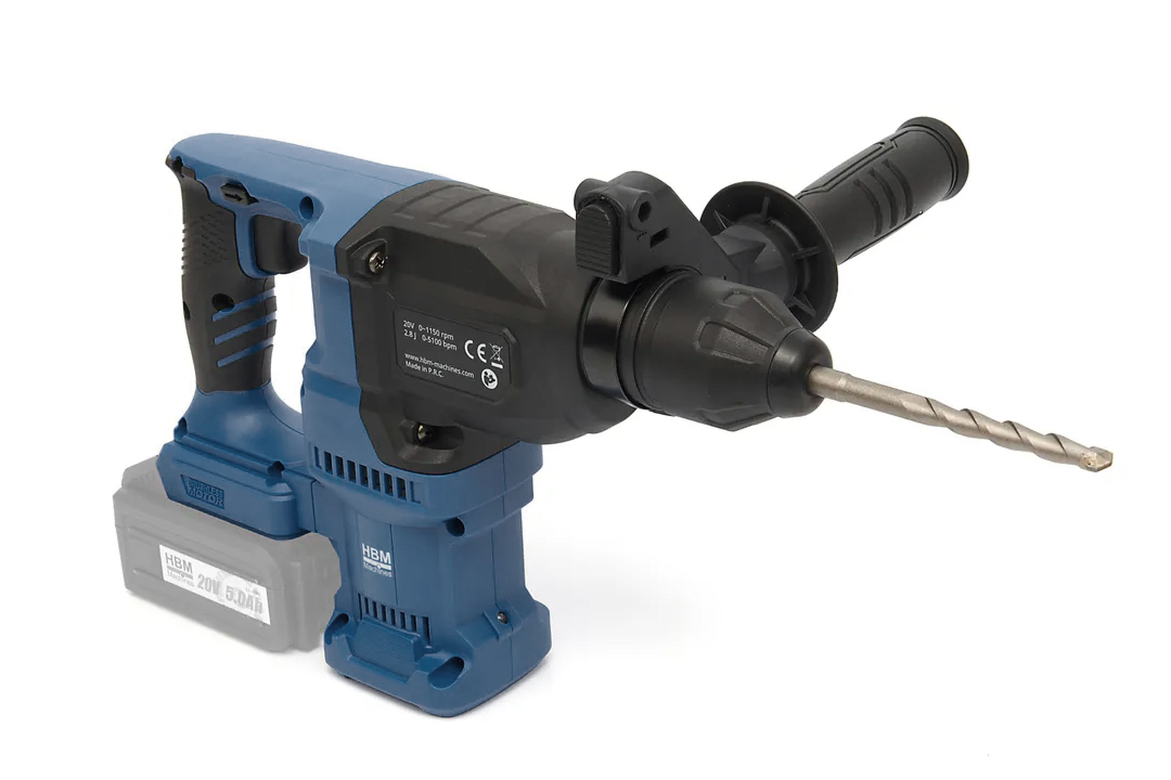 Martillo perforador HBM SDS plus 20 Volt Image 4