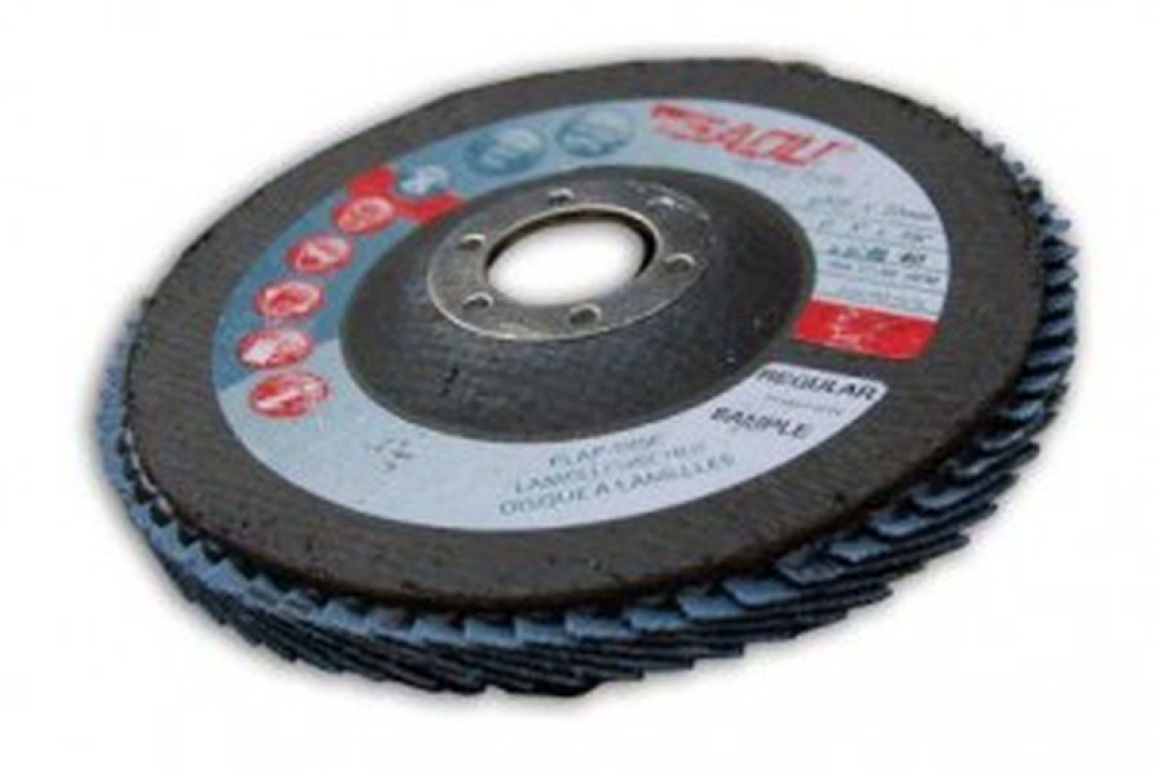 Sadu Lamellenscheibe, 10 Stück 125 mm | 80 | zirconium Image 1