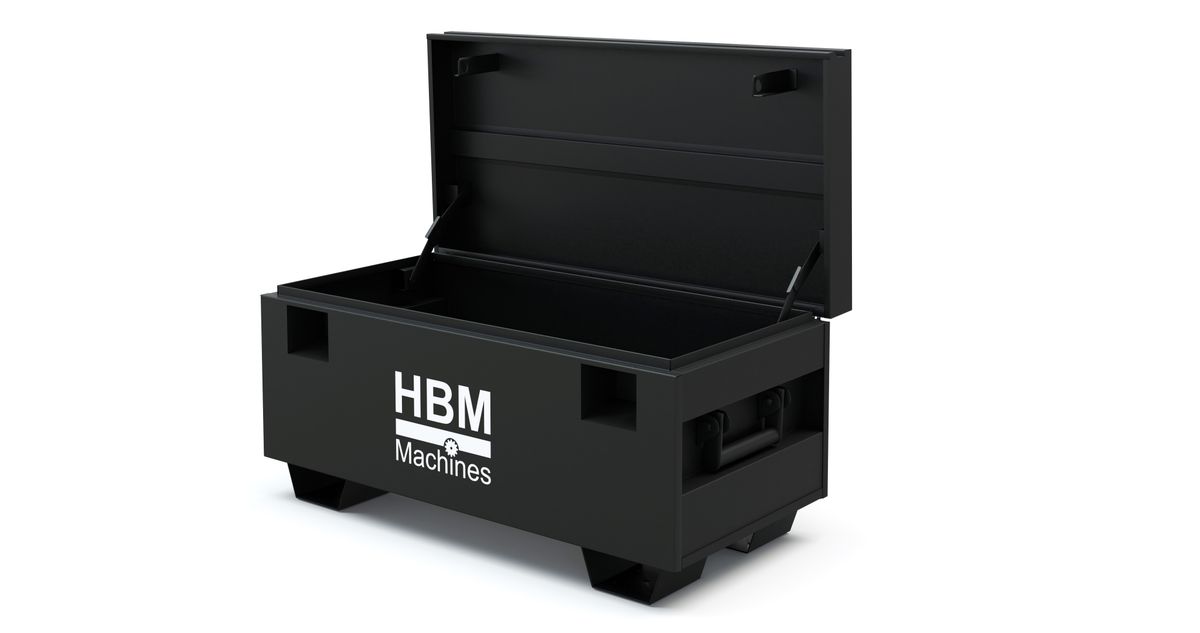 Caja de almacenamiento para el taller HBM, negra