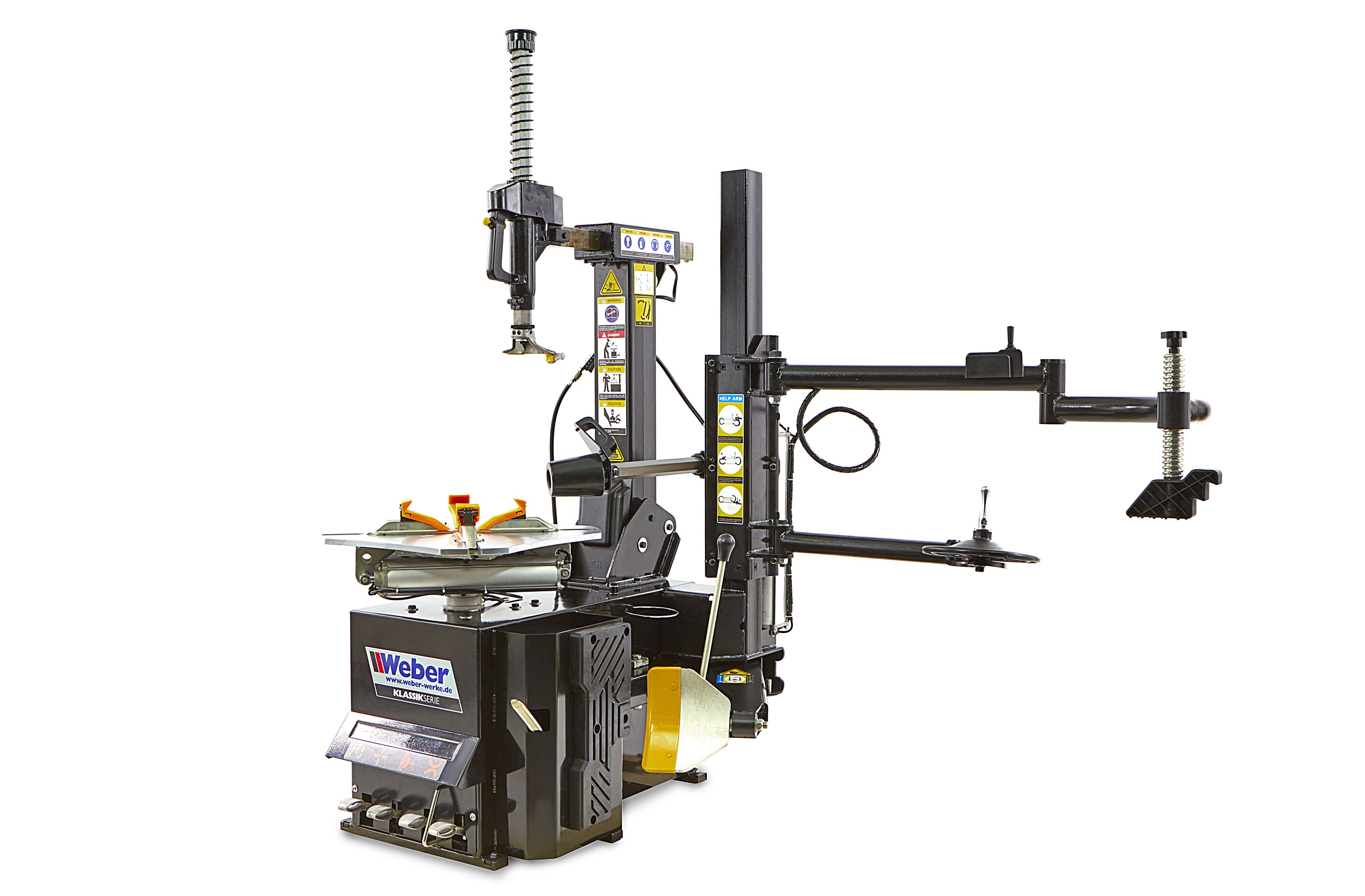 Weberwerke Profi Bandendemonteermachine Met Hulparm - HEAVY DUTY - 140092A-v-1 en 40095 H-1024 Image 2