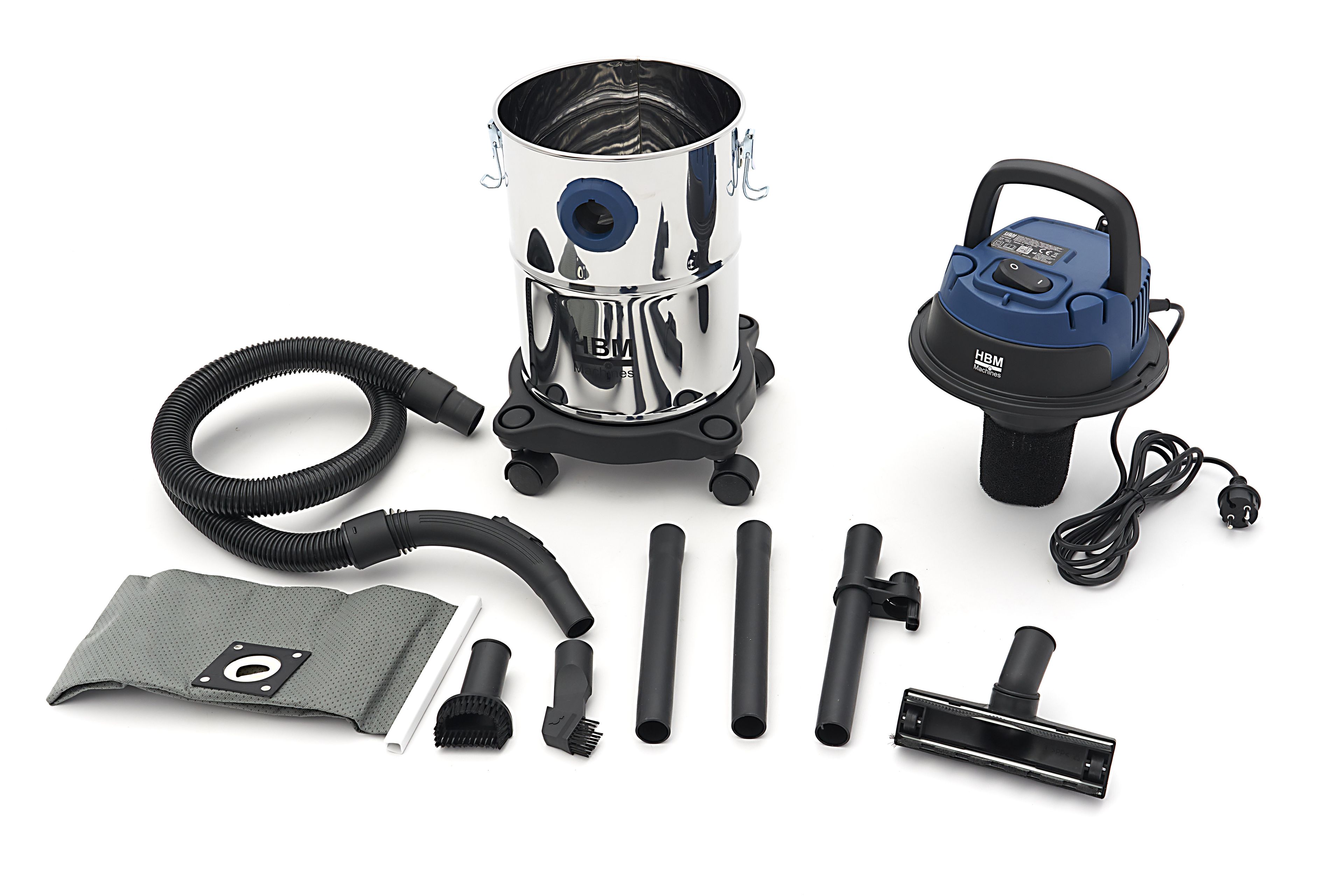 HBM bouwstofzuiger nat/droog 1000W 15L Image 5