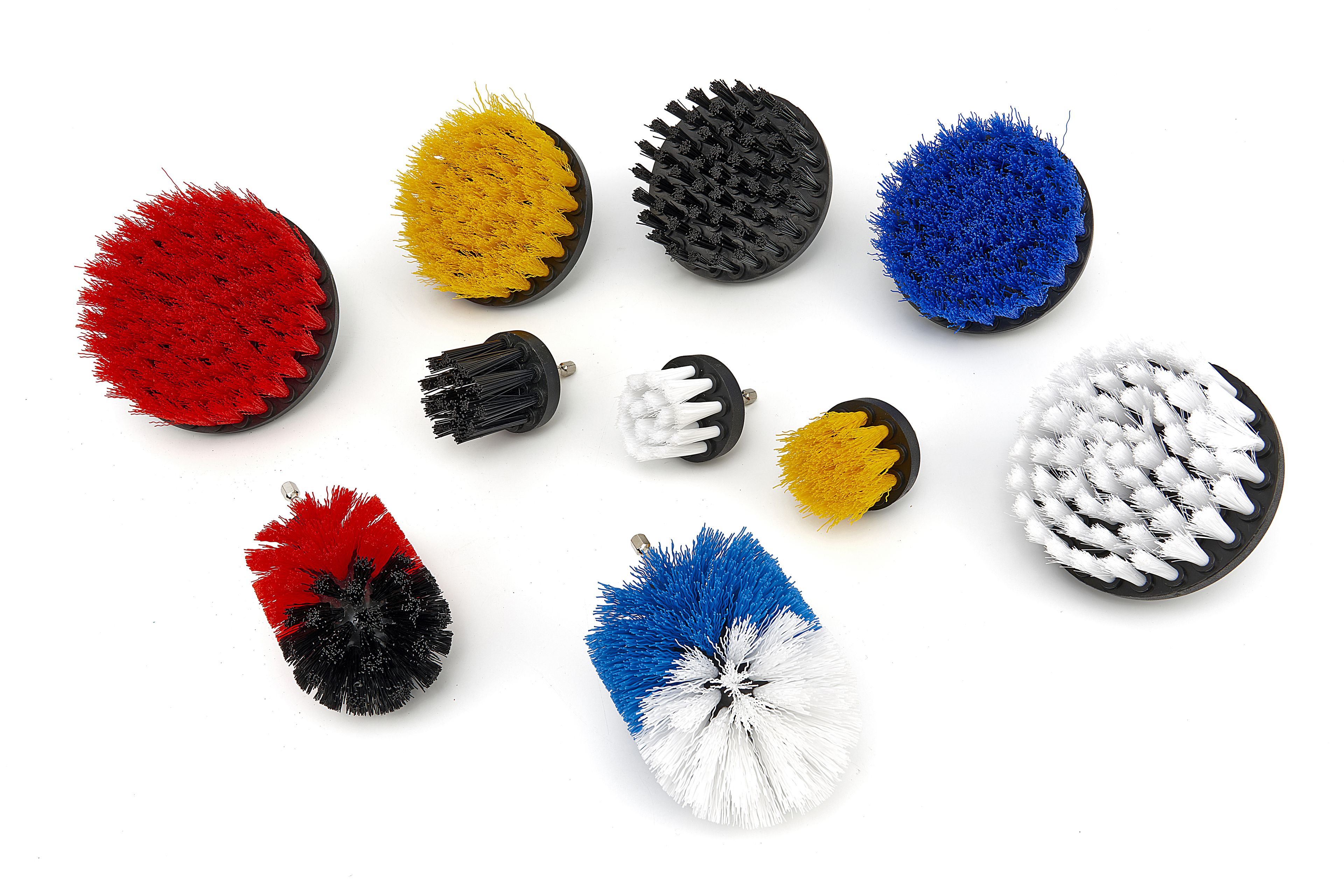 HBM Jeu de 31 pièces de brosses de nettoyage, de ponçage et de polissage pour machine à percer Image 2