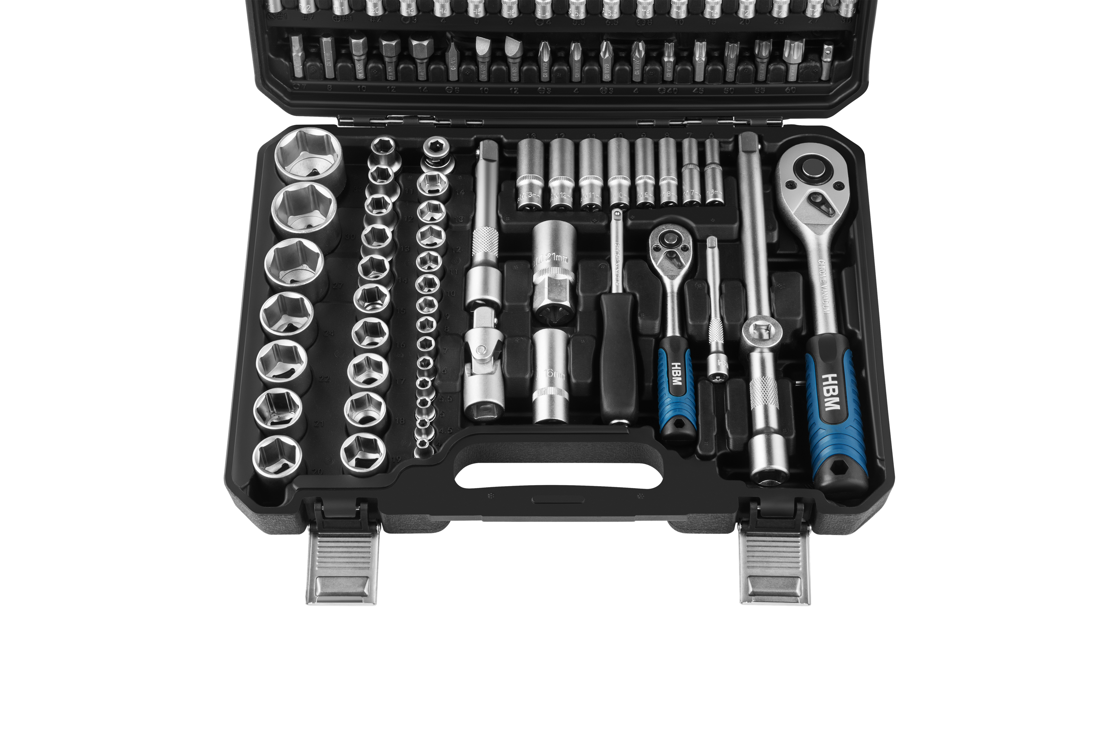 HBM 108-teiliger Steckschlüssel-Satz, metrische Größen Image 3