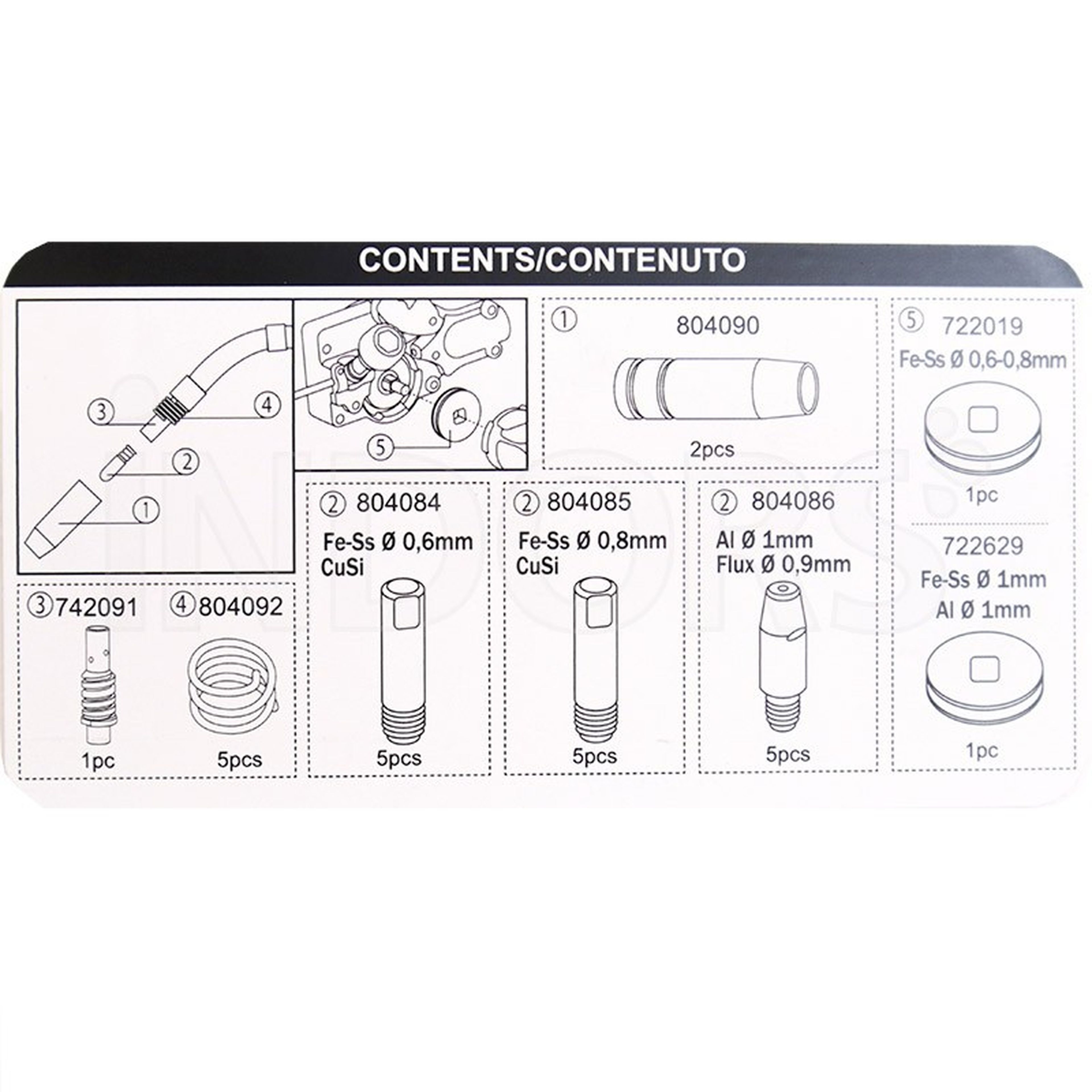 Boîte de consommables Telwin MIG/MAG (Maxima) Image 2
