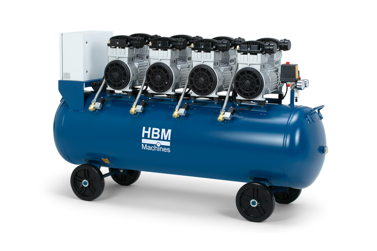 HBM Flüsterkompressor, 8 PS, 200 Liter