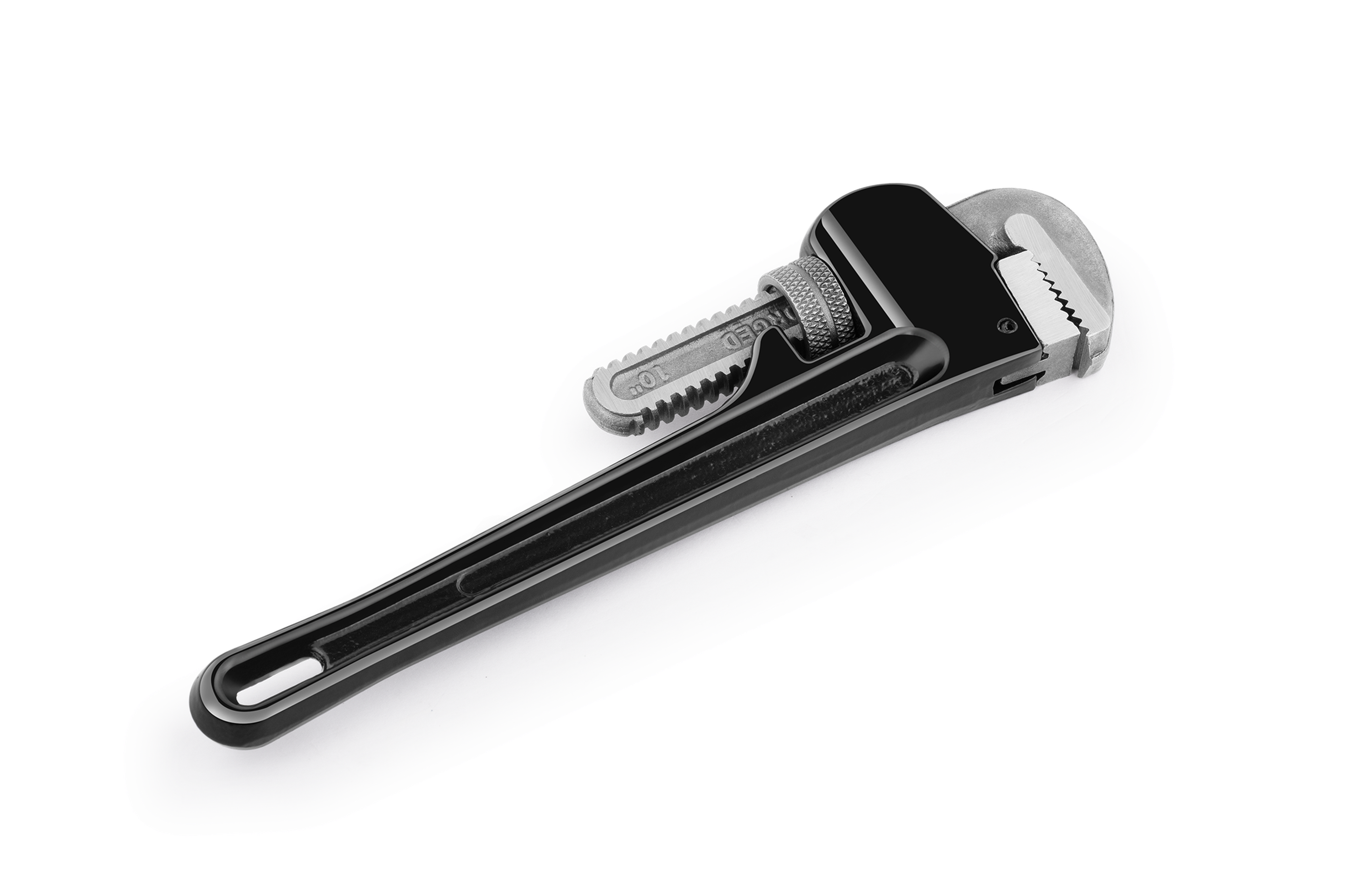 HBM chiave per tubi a una mano, chiave per tubi, 90 gradi 250 mm Image 3