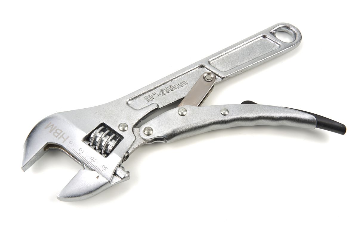 HBM 250 mm. Llave Ajustable Profesional Con Función de Grifería