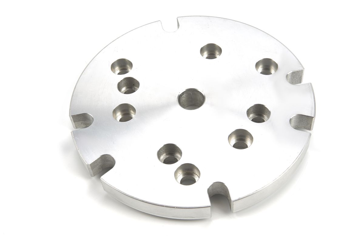 HBM Aluminium-Flansch für 100 und 125 mm Spannfutter DIN 6350