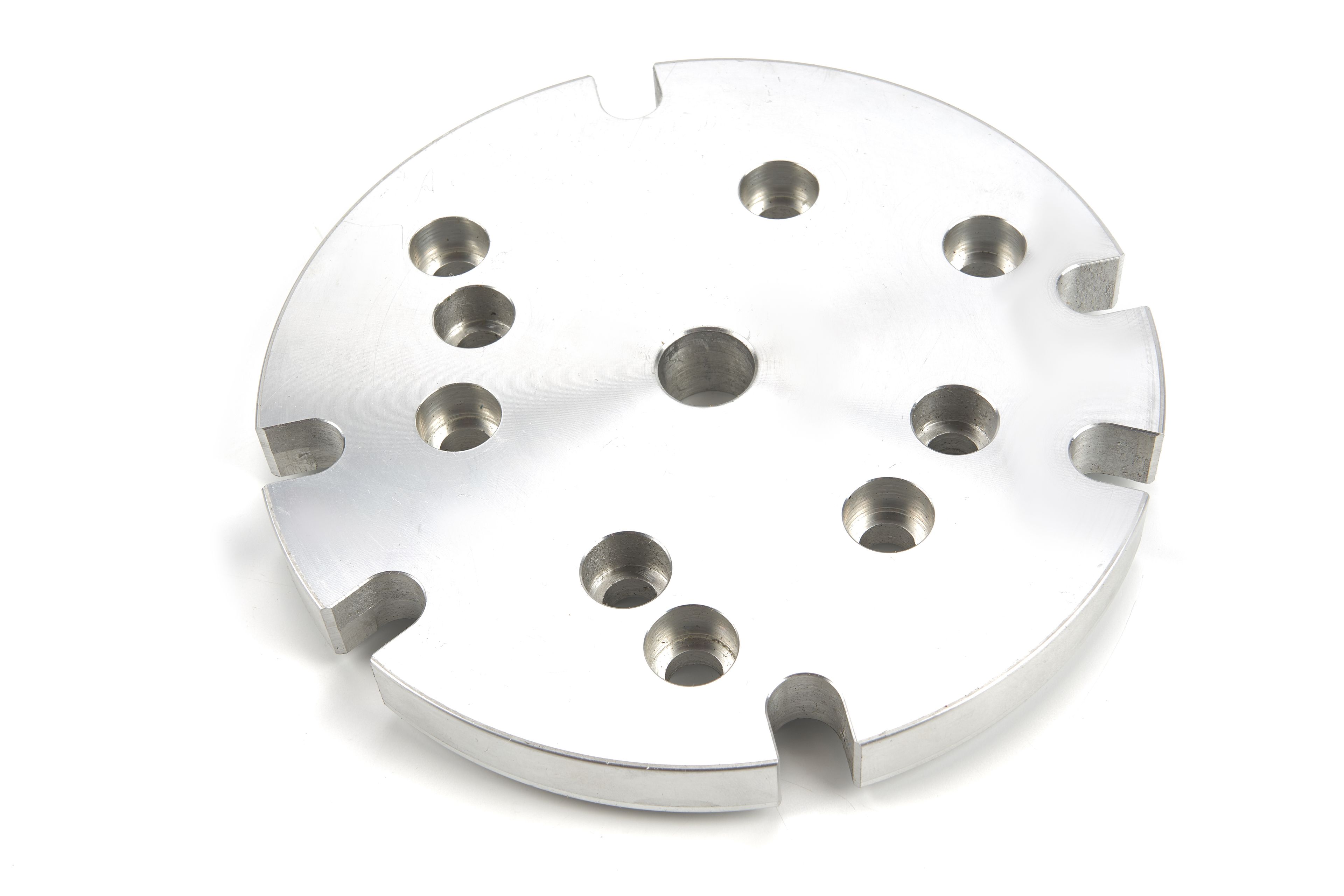 Brida de Aluminio HBM para placa de garra de 100 y 125 mm DIN 6350