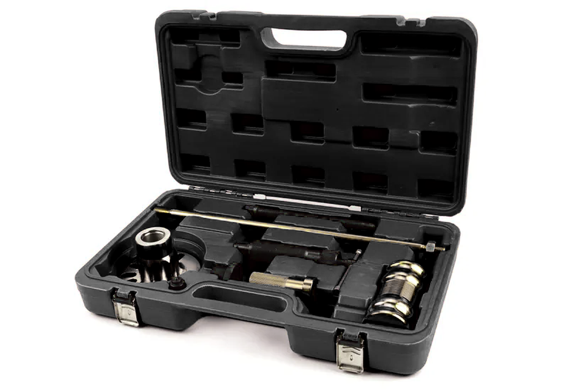 Conjunto de extractor hidráulico de cubo de rueda HBM de 10 toneladas con extractor de salg