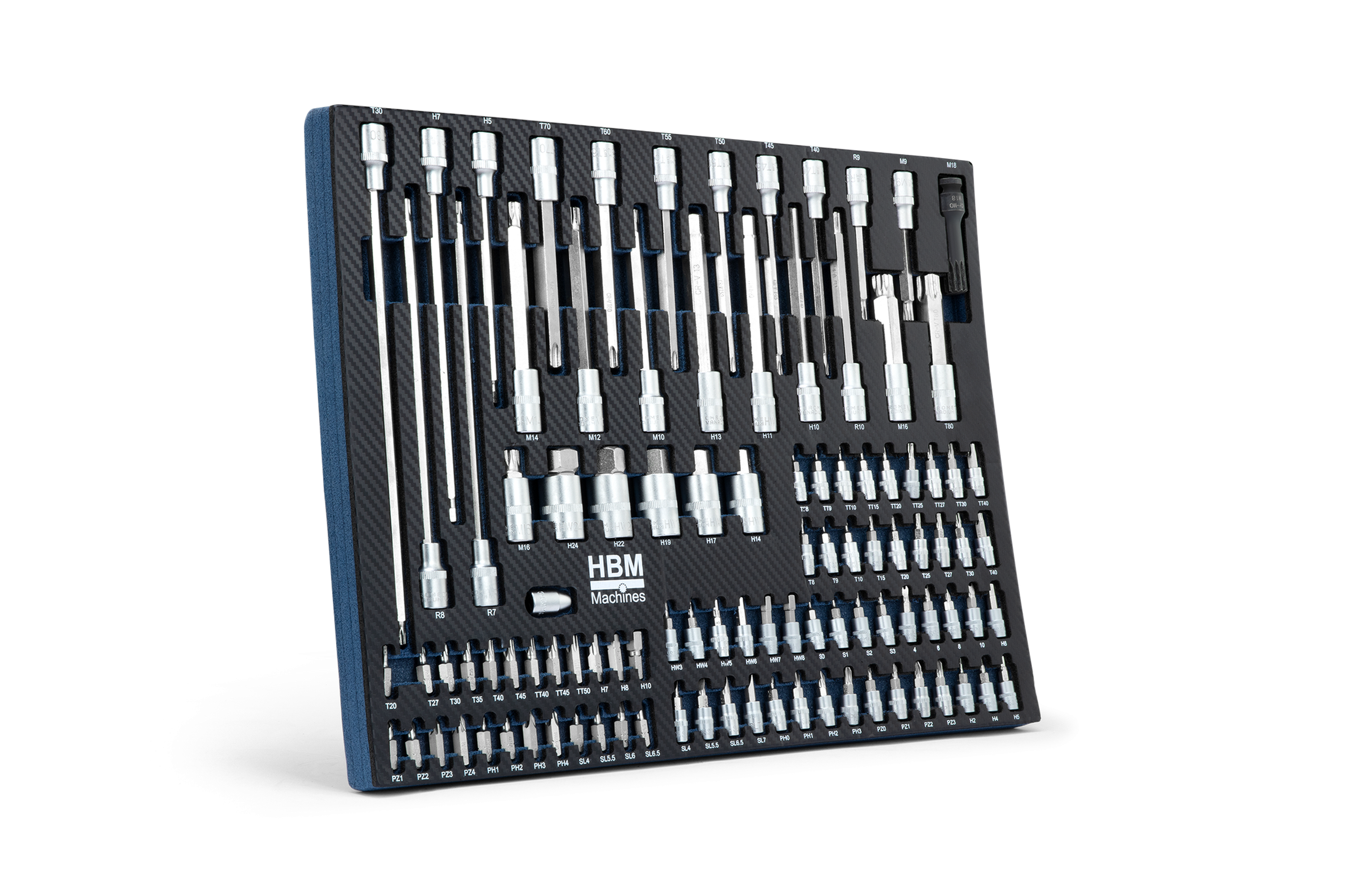 HBM inserto con set di bussole, set di bit 101 pezzi Image 2