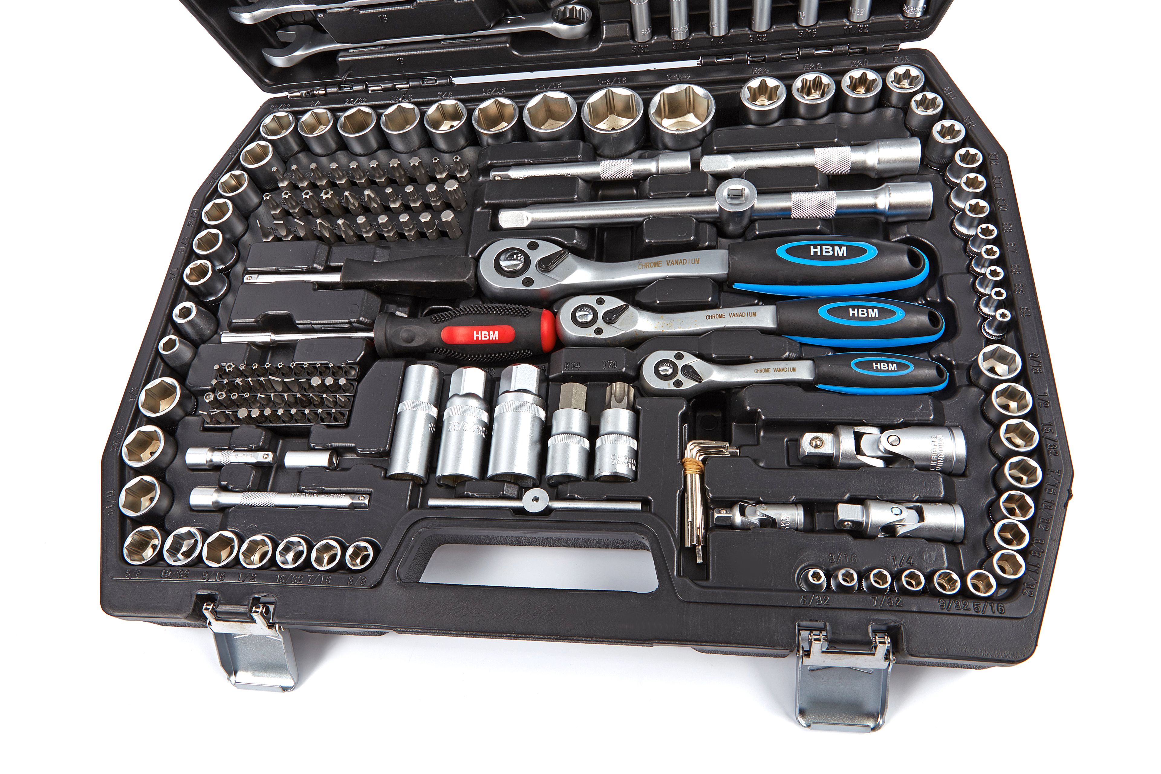 HBM Mallette de douilles de 216 pièces Image 3