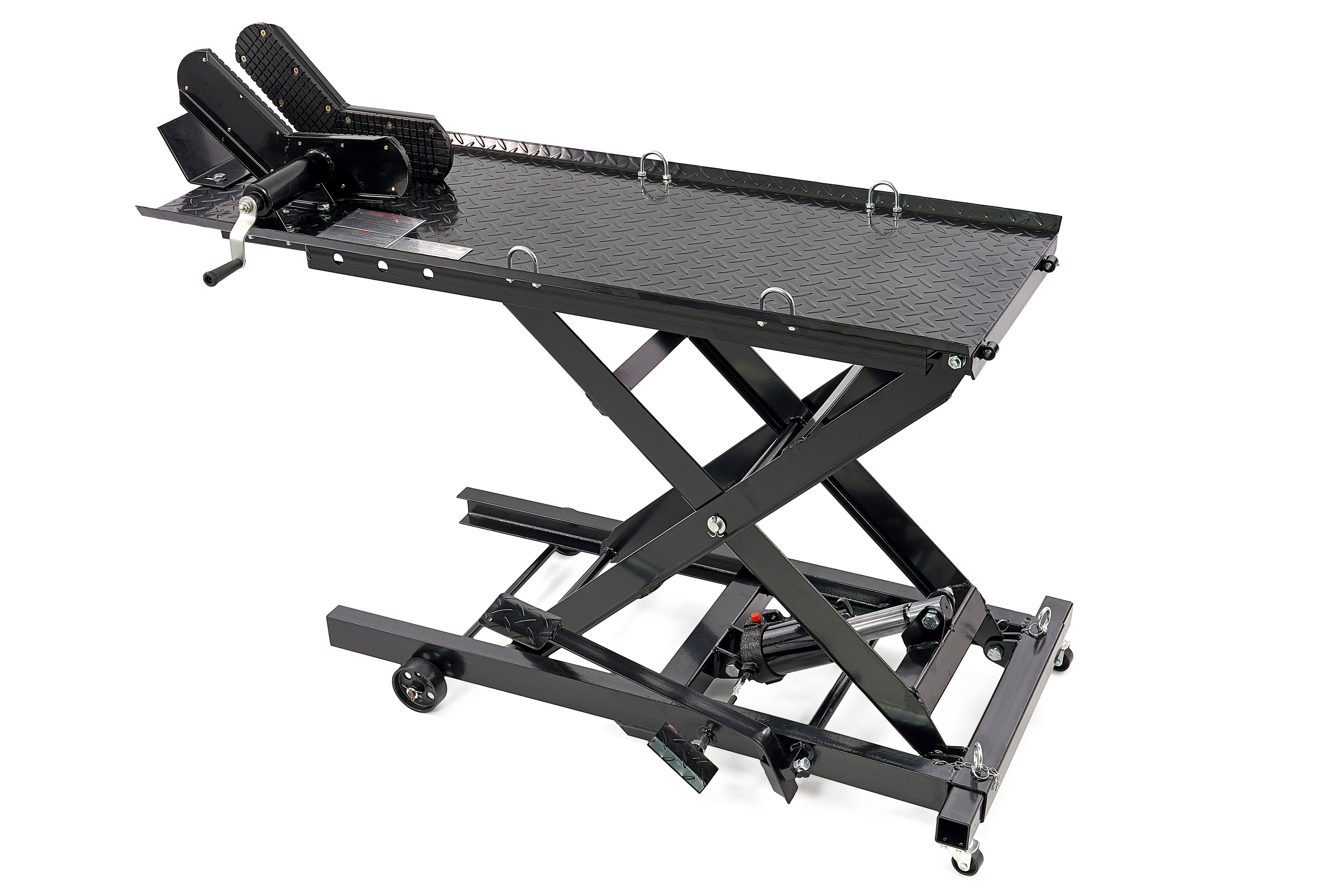HBM Tavola sollevamento moto 360 kg – Nero Image 6