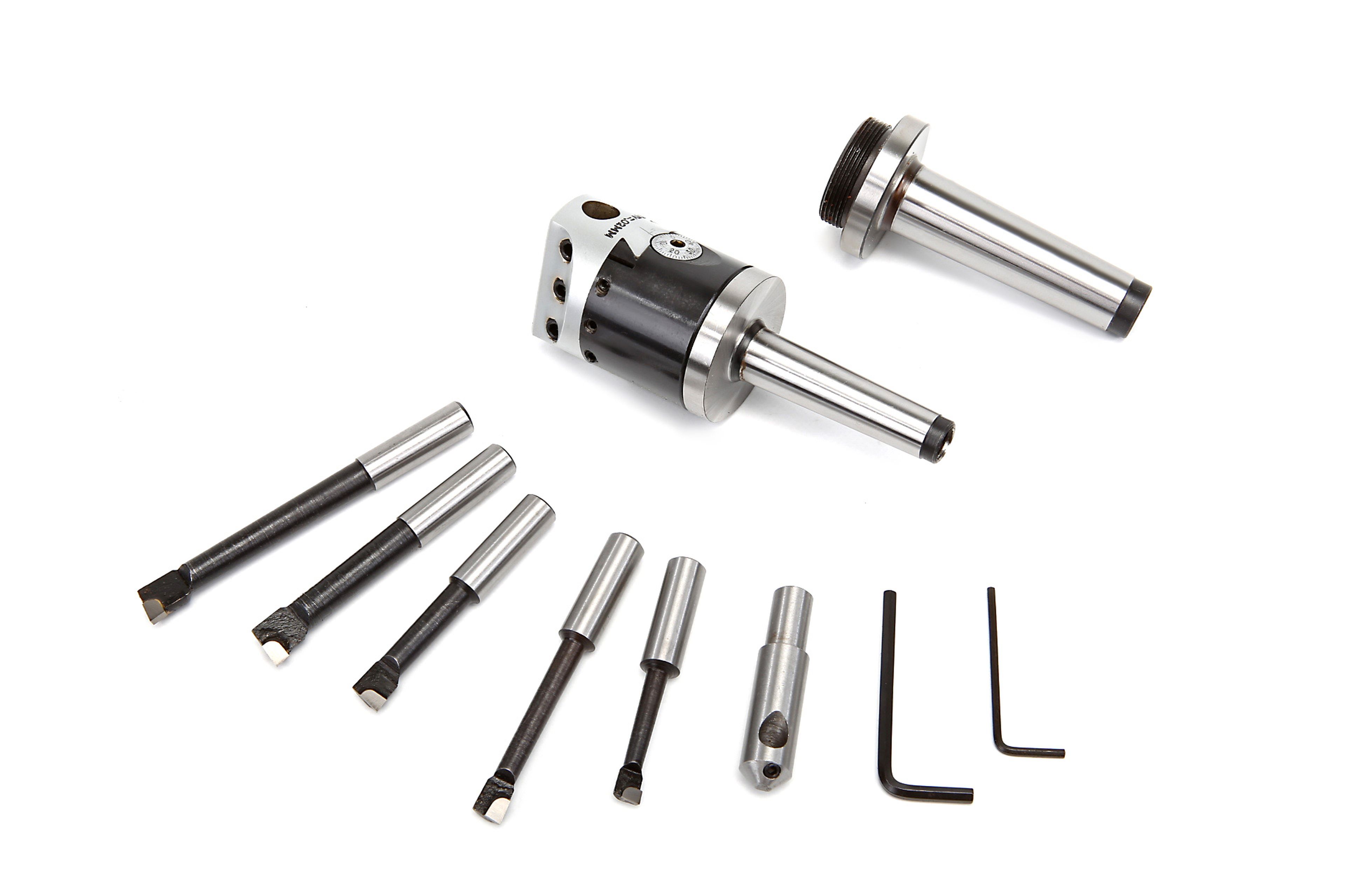 HBM 50 mm MC2 e MC3 Kotterkop con 5 HM scalpelli e Flycutter Image 2