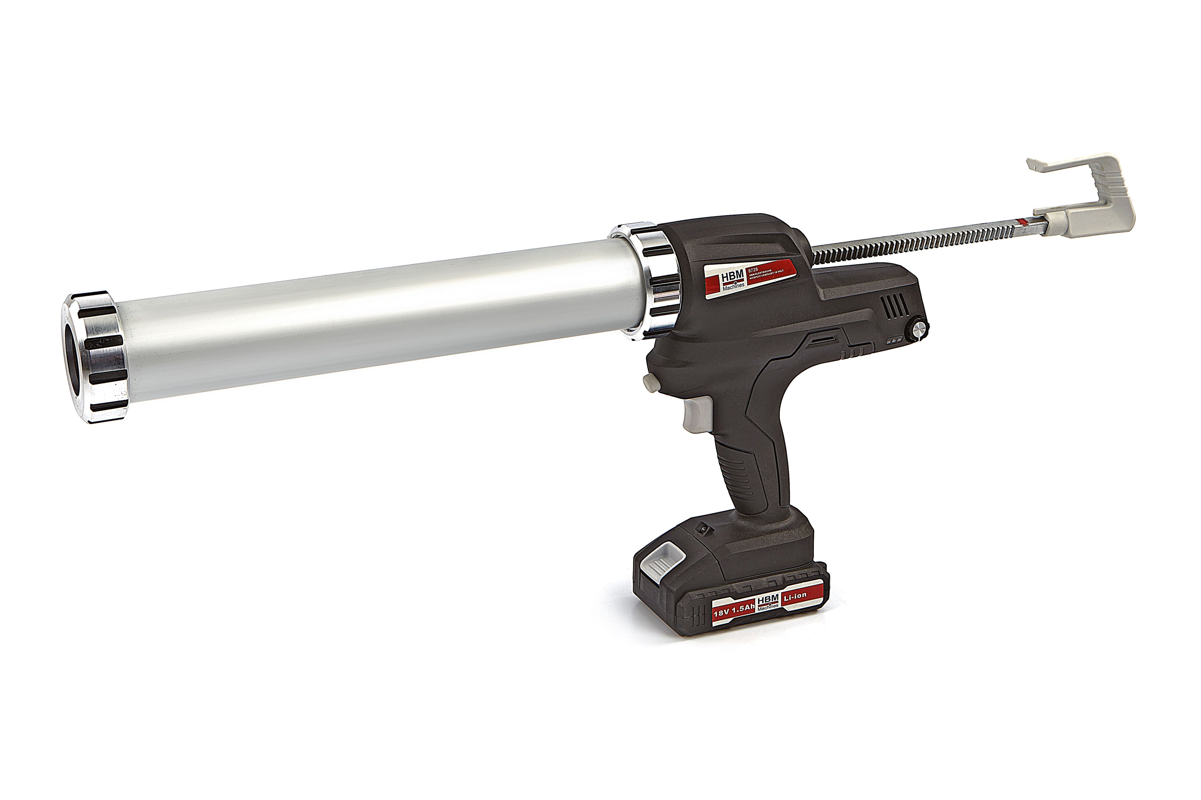 HBM Pistola elettrica per calafataggio completa 18 Volt Image 2