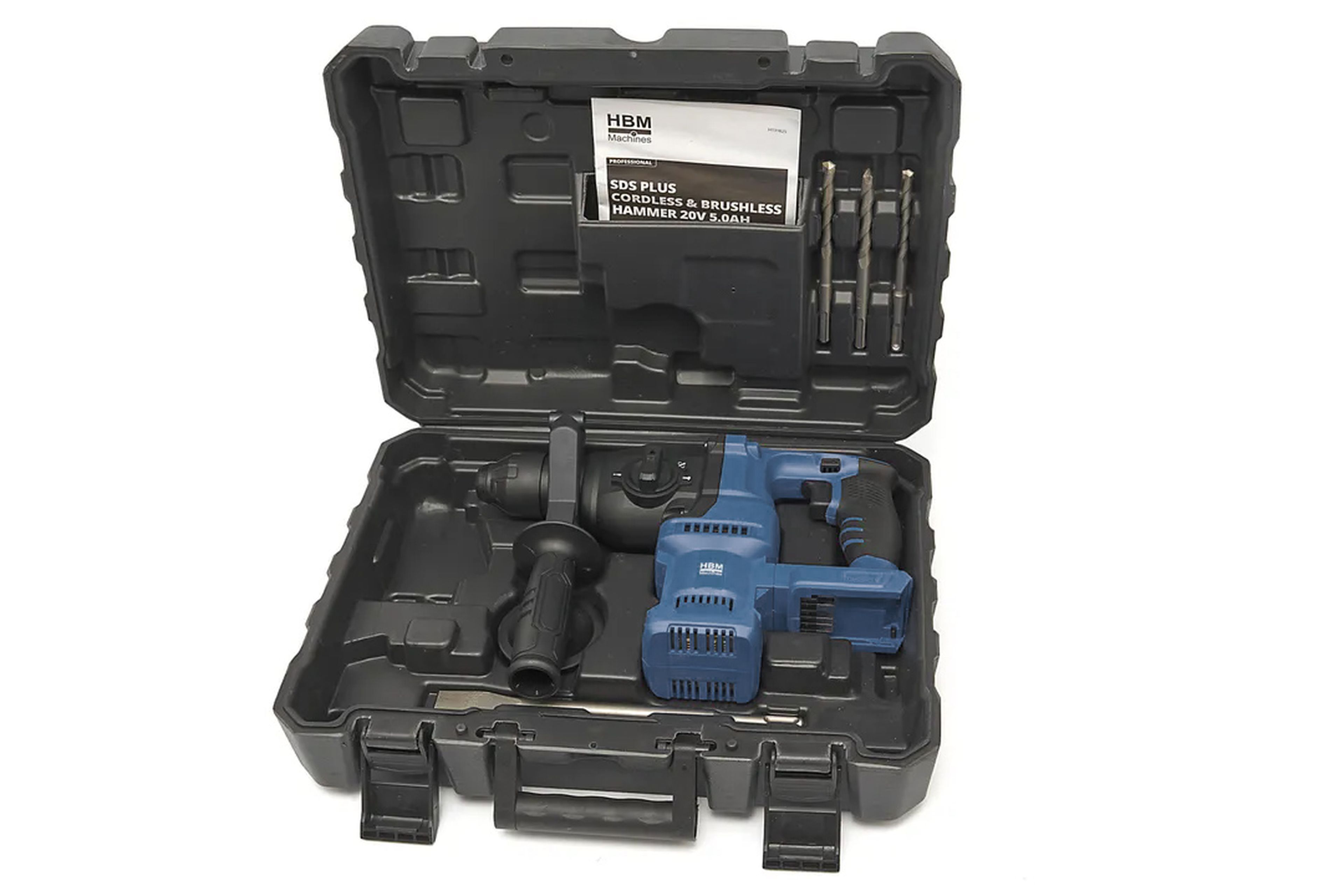 Martillo perforador HBM SDS plus 20 Volt Image 10