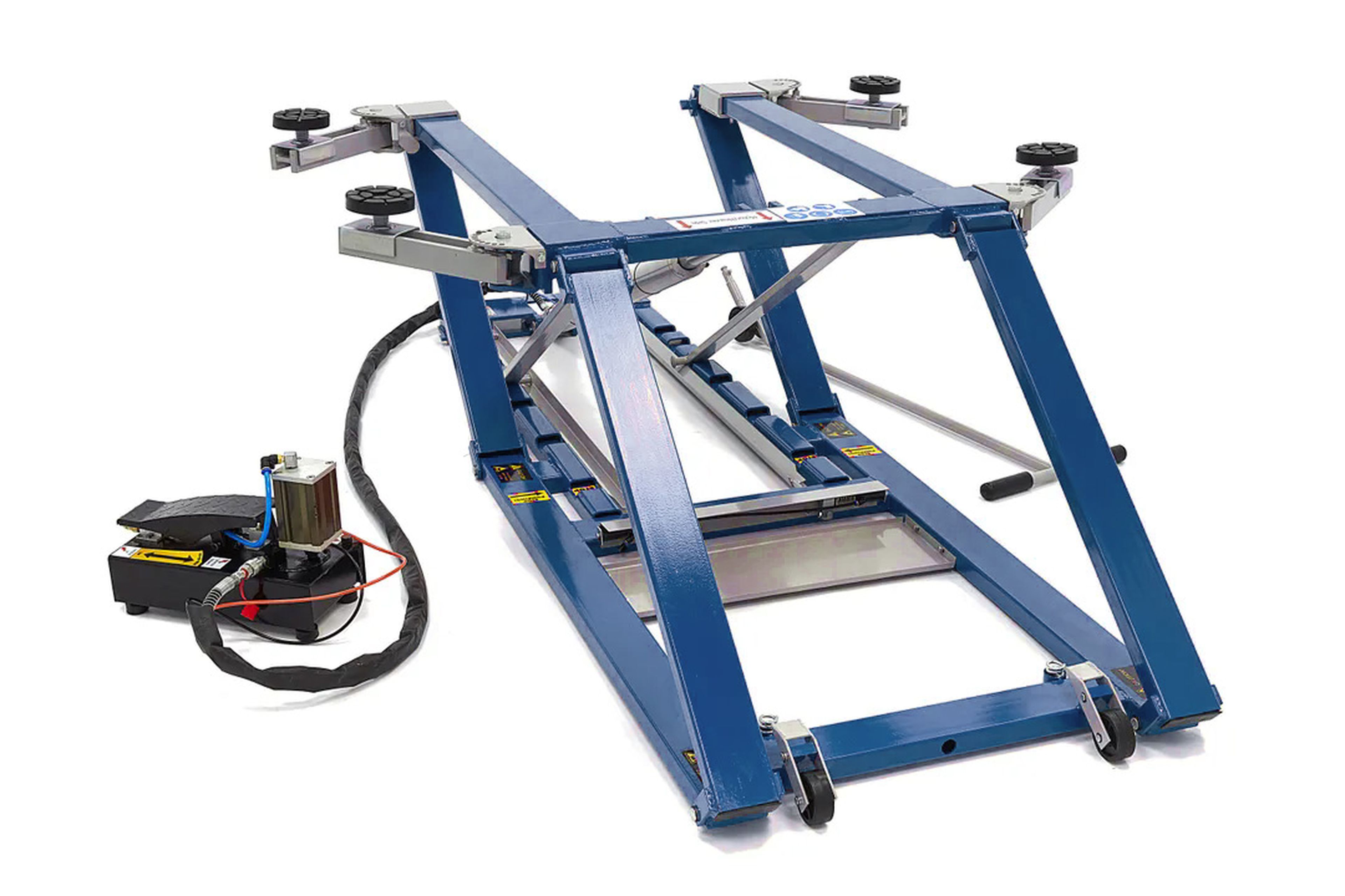 HBM 2500 Kg. Poetsbrug, Autobrug, Bandenbrug, Verstelbaar, Extra Laag Image 6