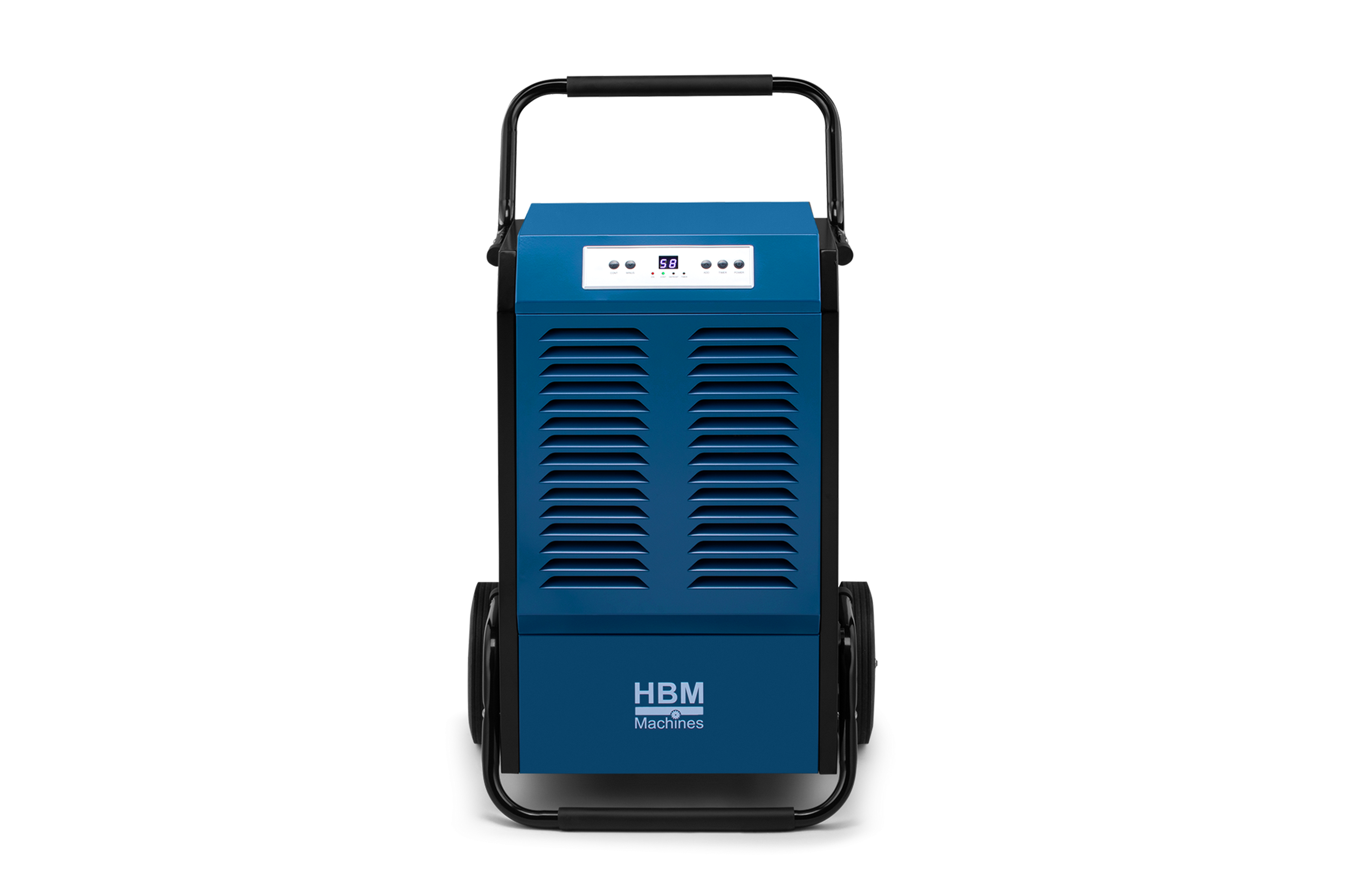 HBM essiccatore da cantiere professionale, deumidificatore d’aria, raccoglitore di umidità 90 litri, 1080 Watt