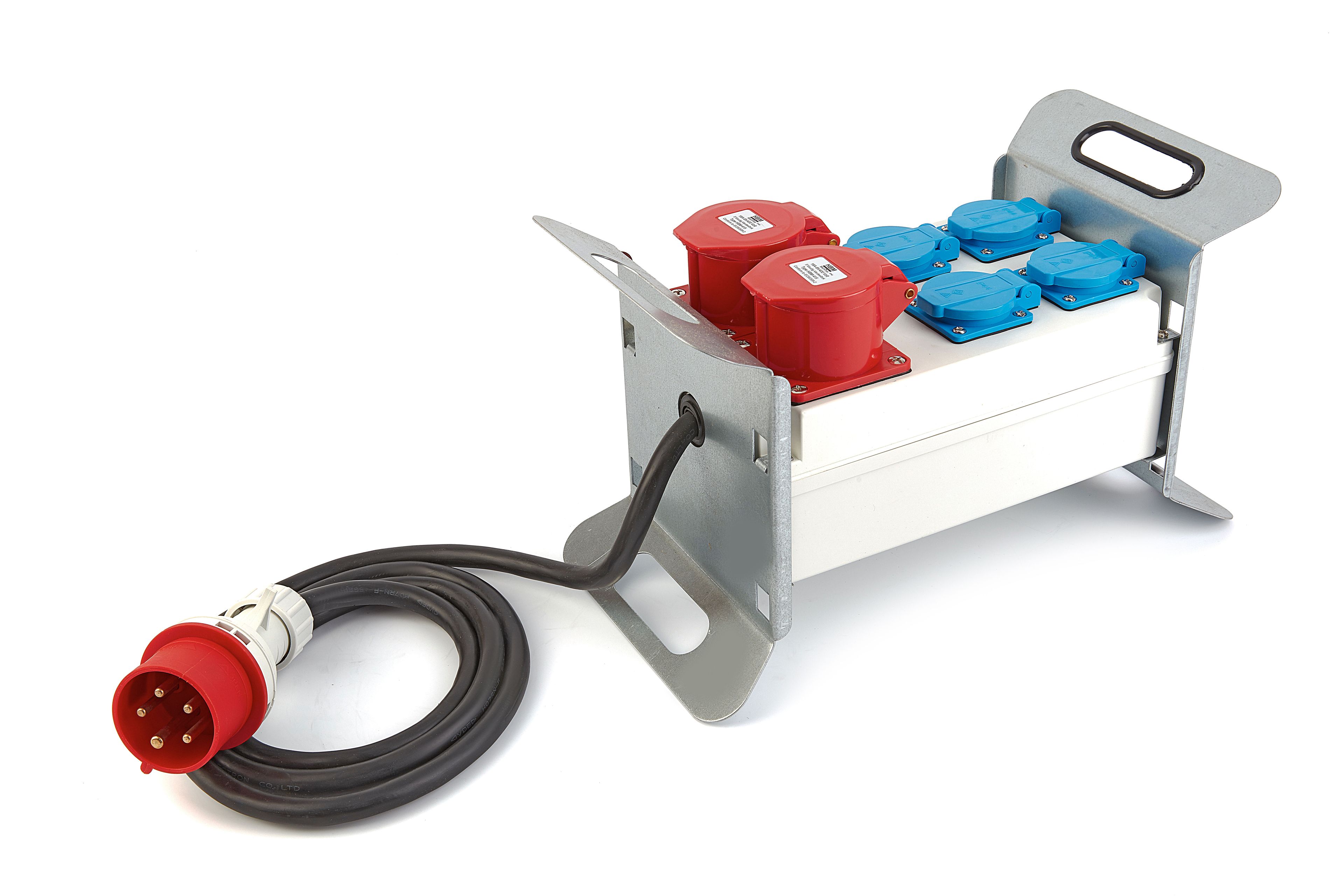 HBM 2 x 400 Volt en 4 x 230 Volt Verdeelblok - Randaarde Image 5