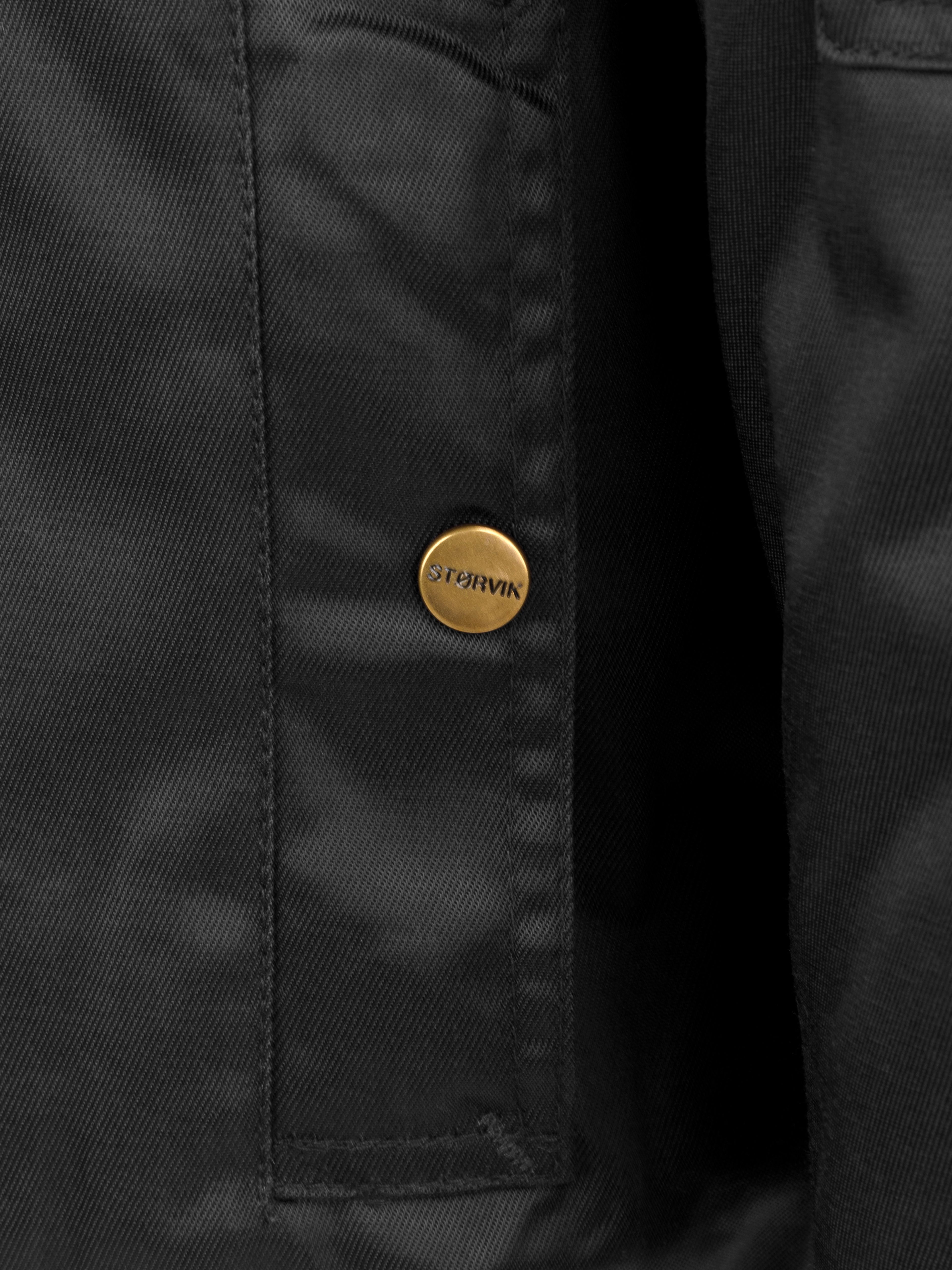 Storvik Stockholm Workjacket Pilot Jacket Noir XXL Image 14