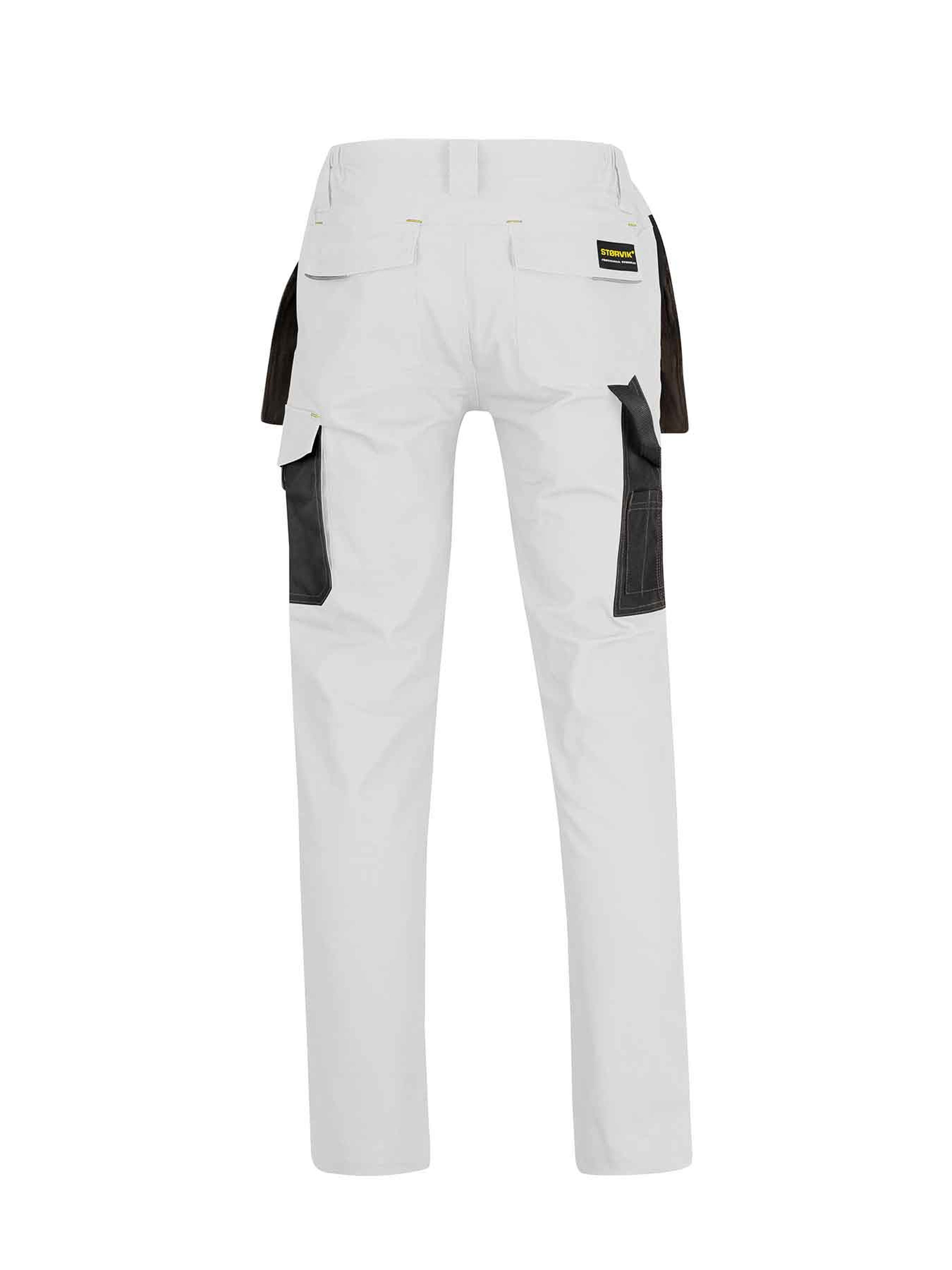 Storvik Tim stretch werkbroek wit 3XL Image 3