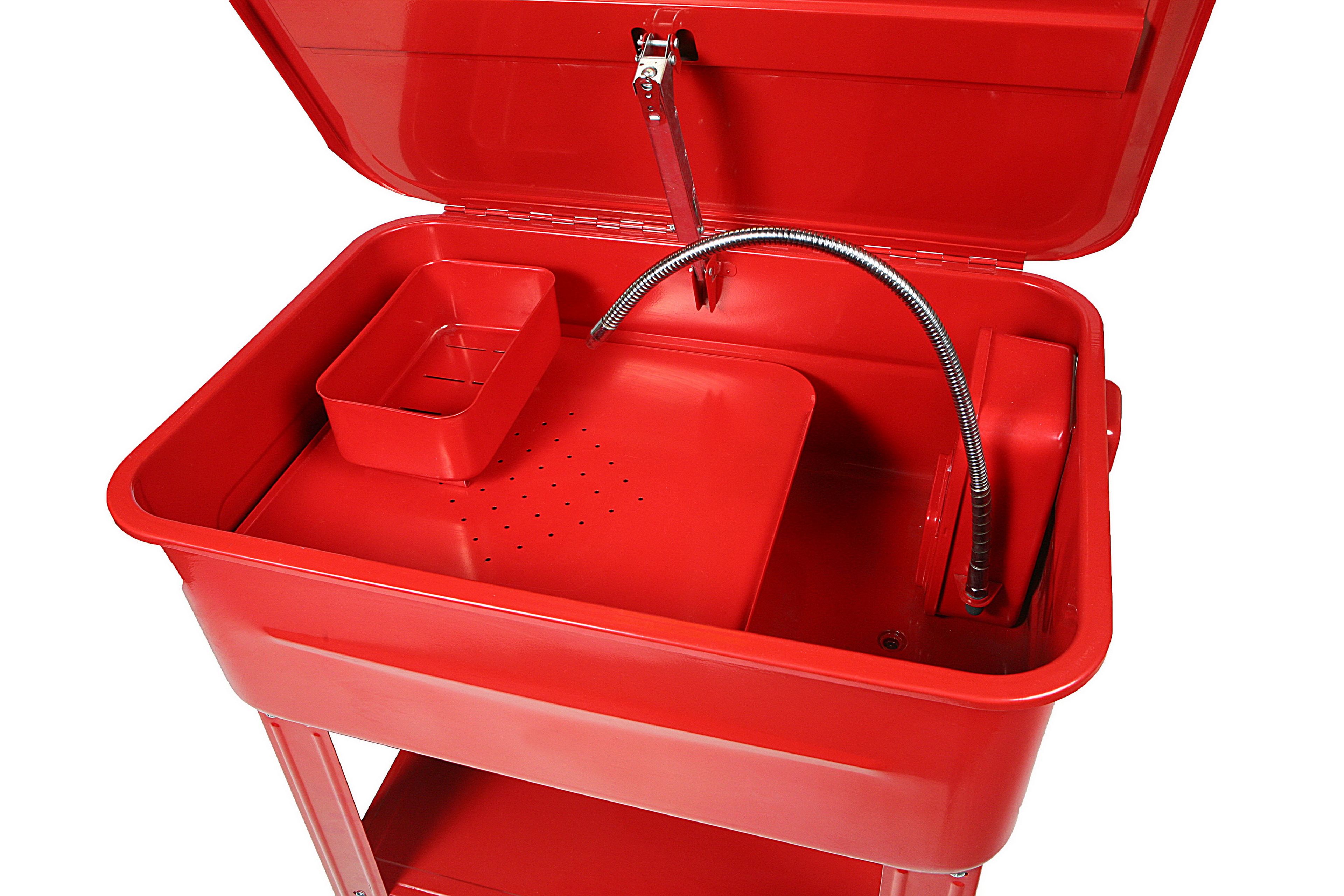 HBM 90 Liter Teilewaschgerät, Teilereiniger mit Pumpe Image 2