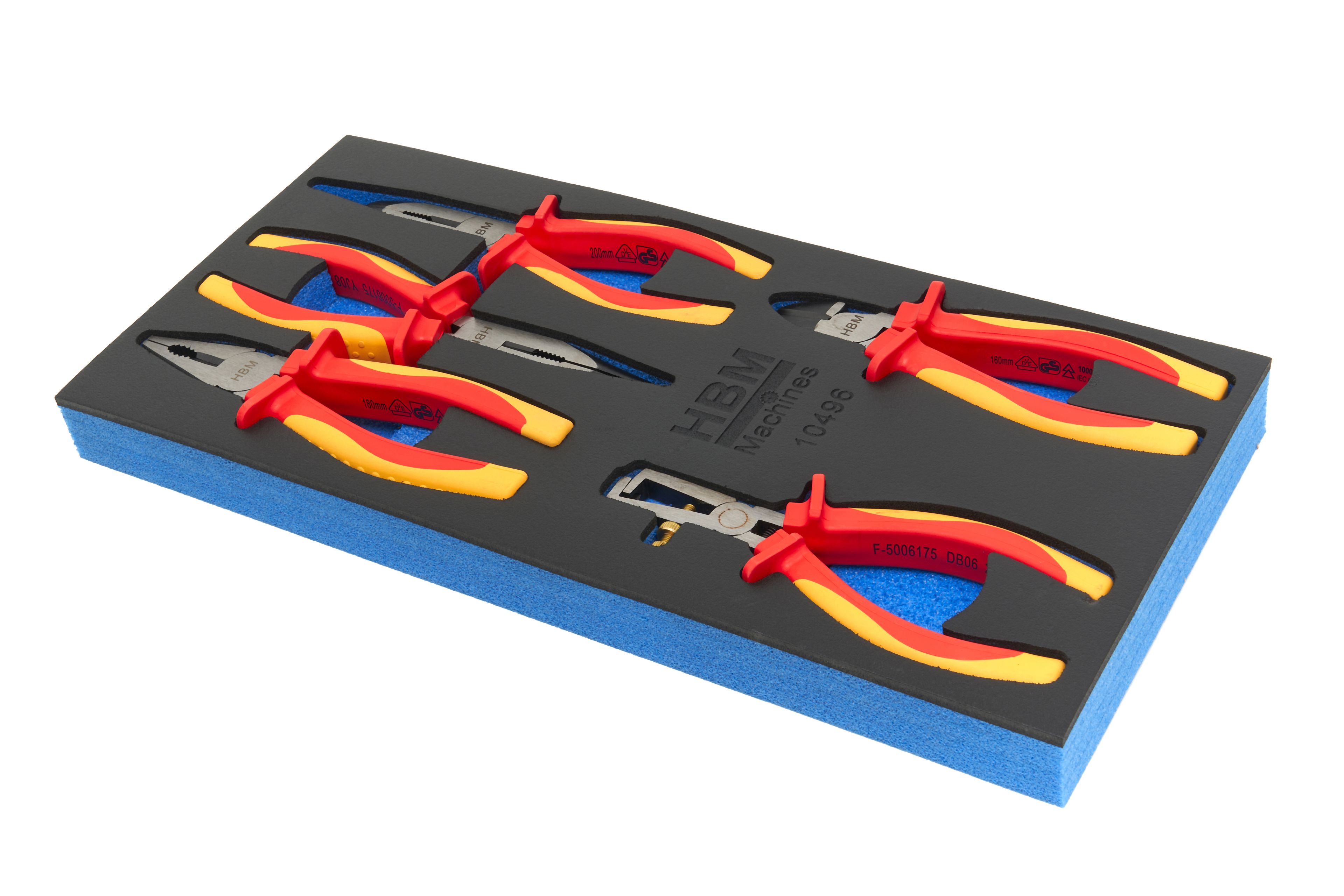 HBM Jeu de pinces VDE - 5 pièces Image 2