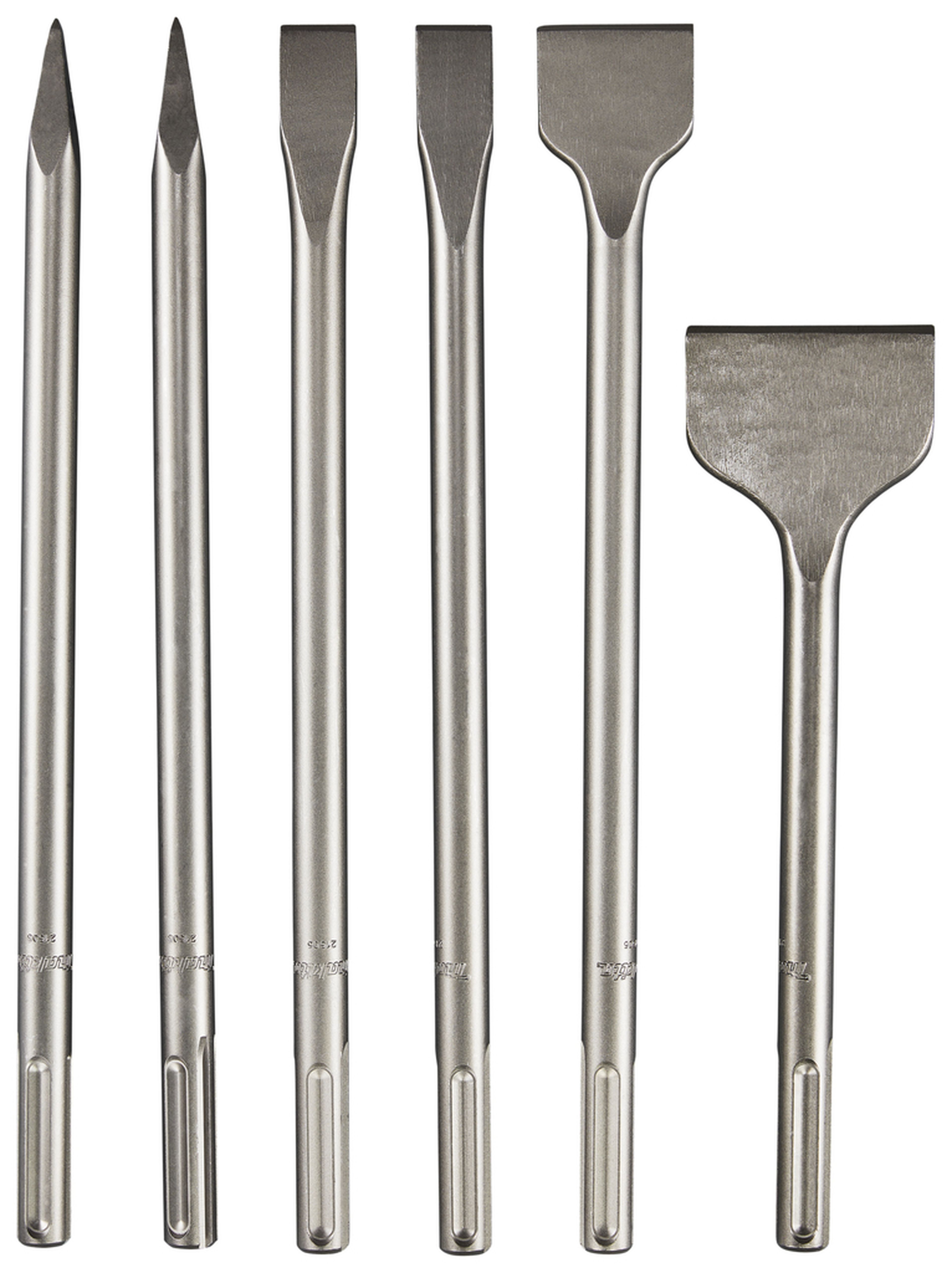 Makita Set di Scalpelli SDS MAX 6 Pezzi D-40565 Image 2