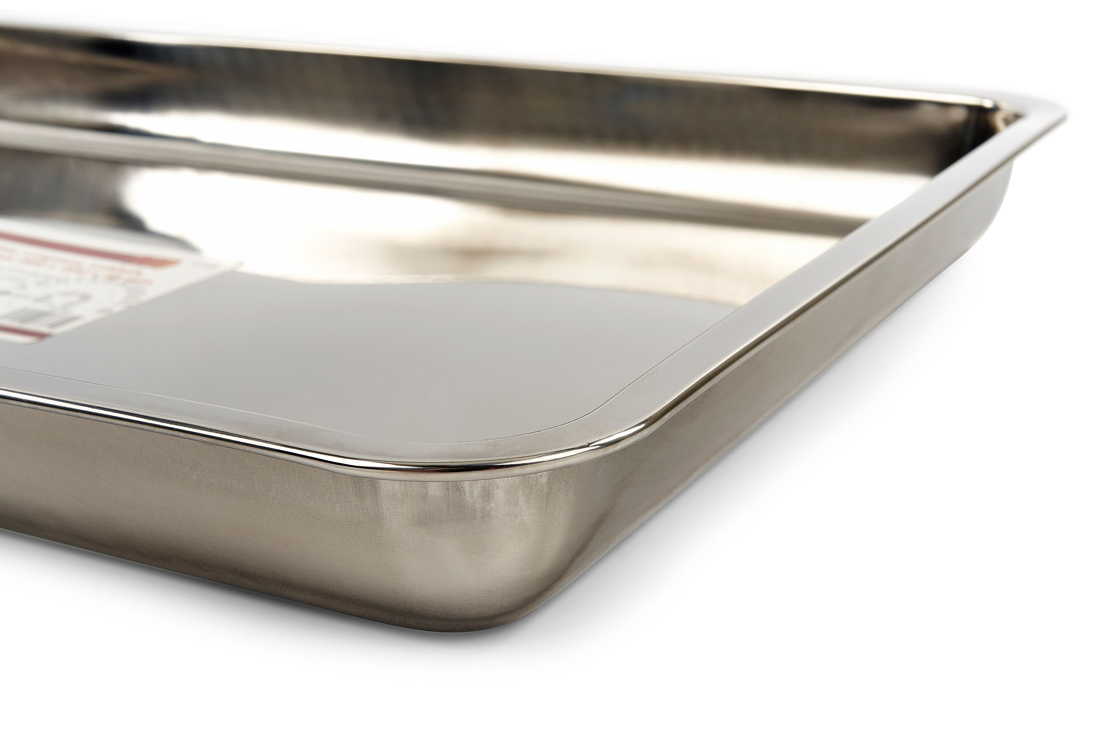 HBM Placa de goteo de aceite de acero inoxidable, bandeja de goteo, bandeja de goteo de aceite 600 x 400 x 48 mm. Image 2