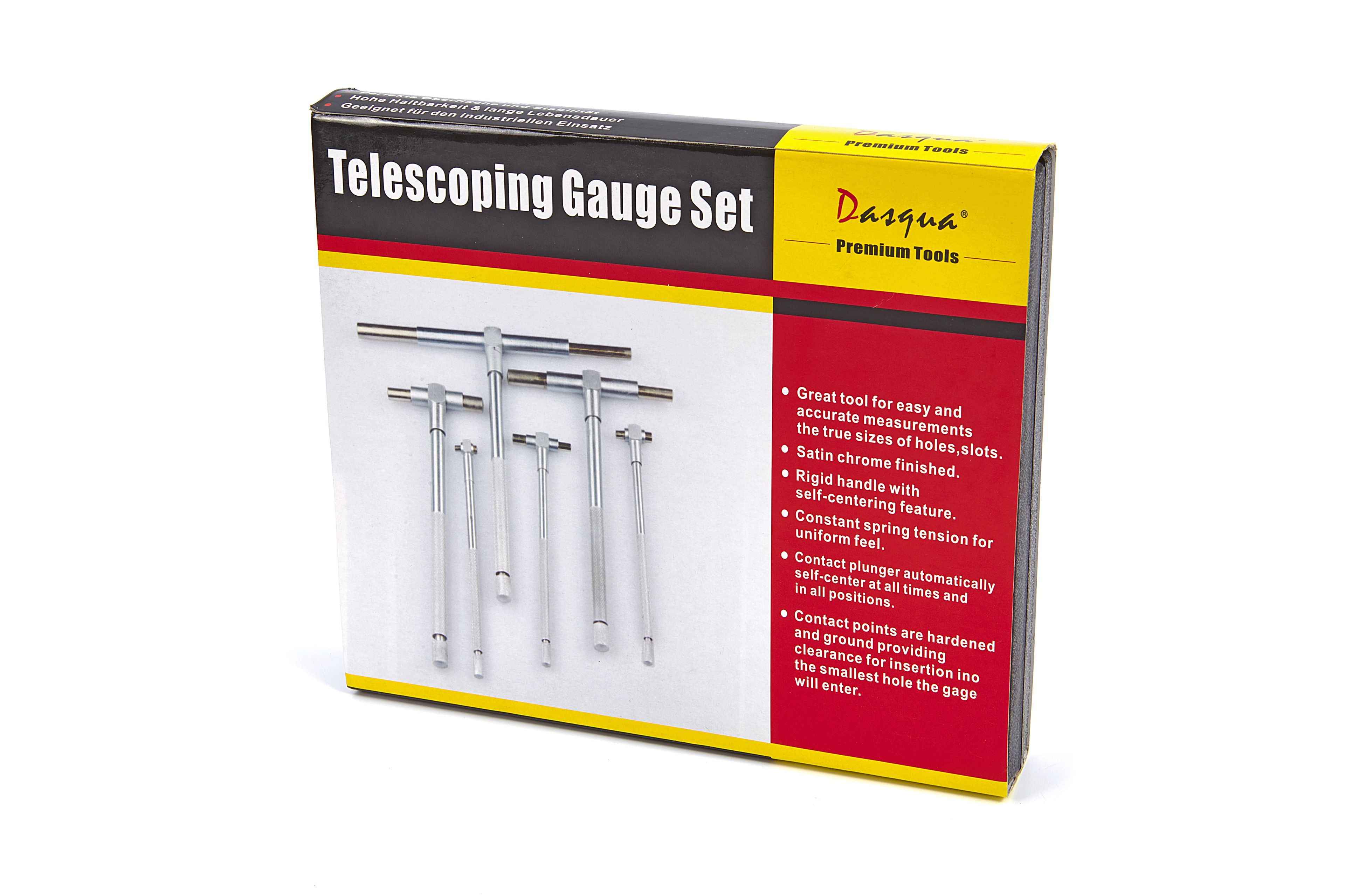 Dasqua Professional Jeu de calibres télescopiques 6 pièces 8/100 mm Image 7