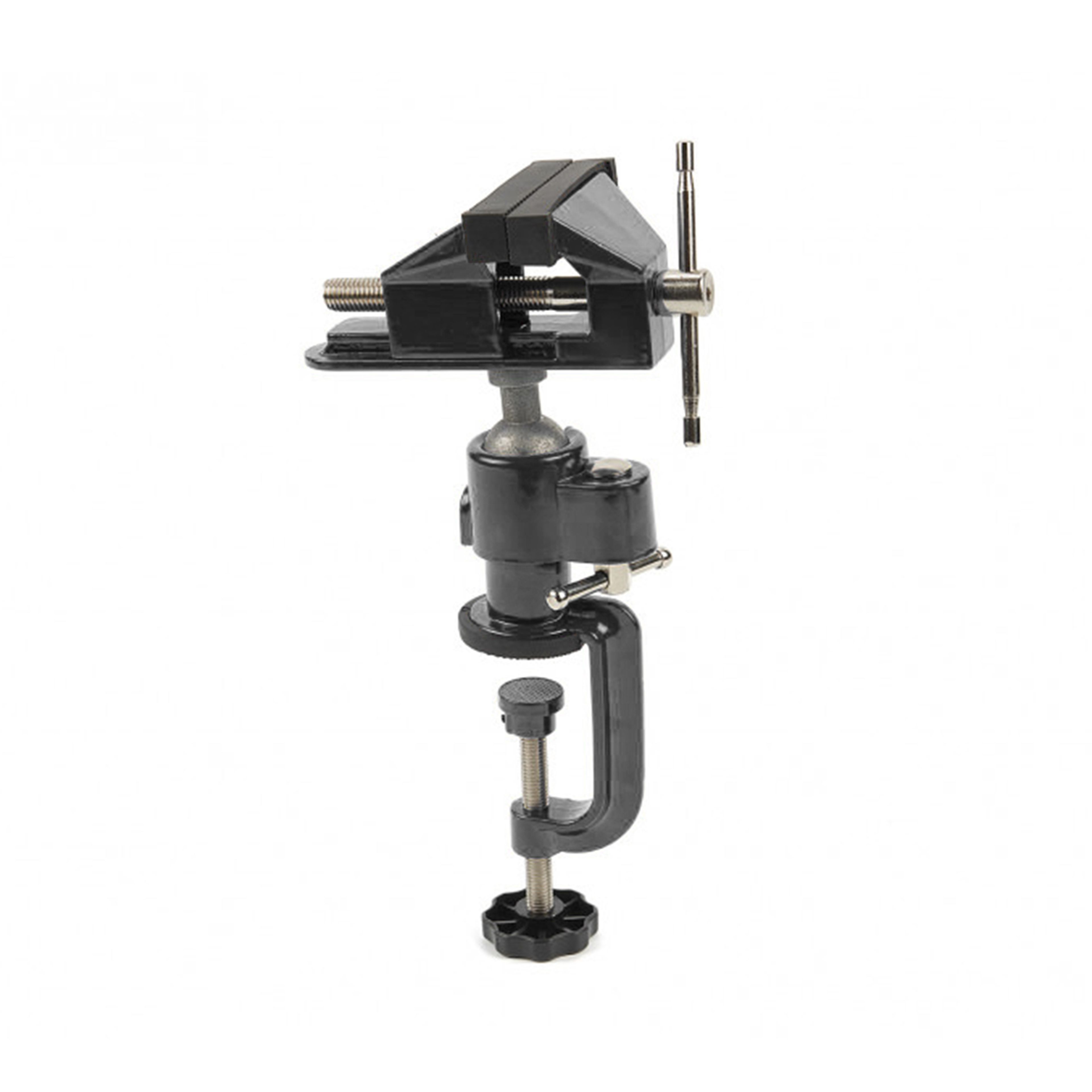 HBM Étau réglable multi-angle de 70 mm - rotatif à 360 degrés Image 2