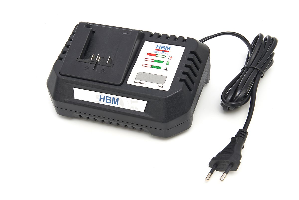 HBM Akku-Ladegerät für HBM 20V- 4.0Ah Heckenscheren- und Rasentrimmer-Set